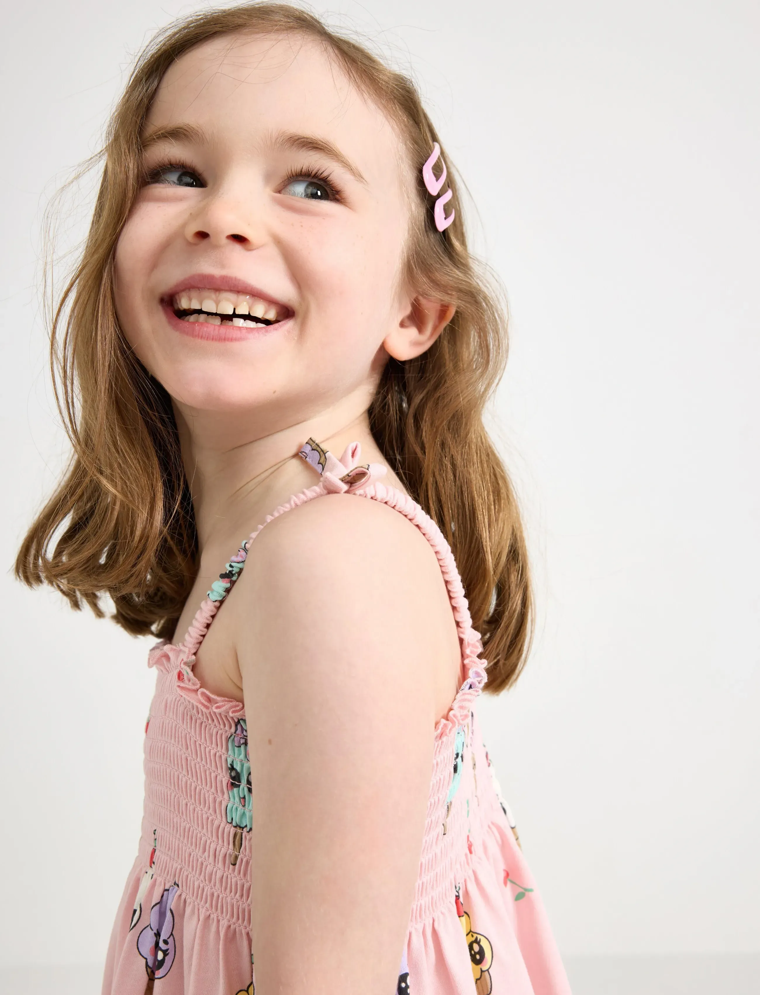 Lindex - Smock dress - Ærmeløse hverdagskjoler - light pink - 4