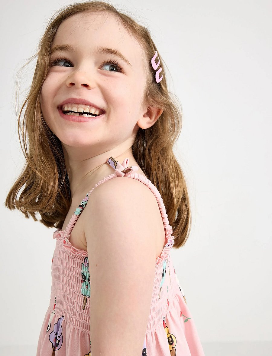 Lindex - Smock dress - laisvalaikio suknelės be rankovių - light pink - 4