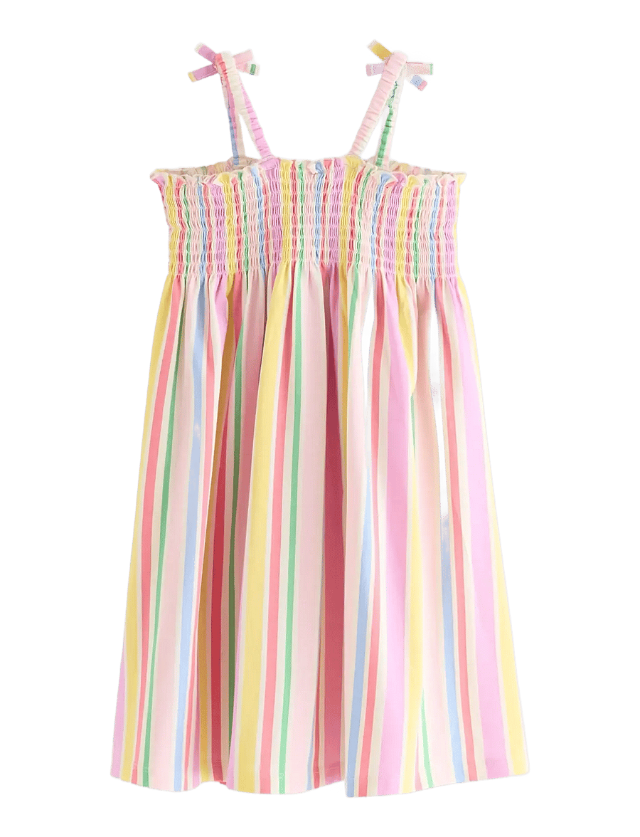 Lindex - Smock dress - Ærmeløse hverdagskjoler - white - 2