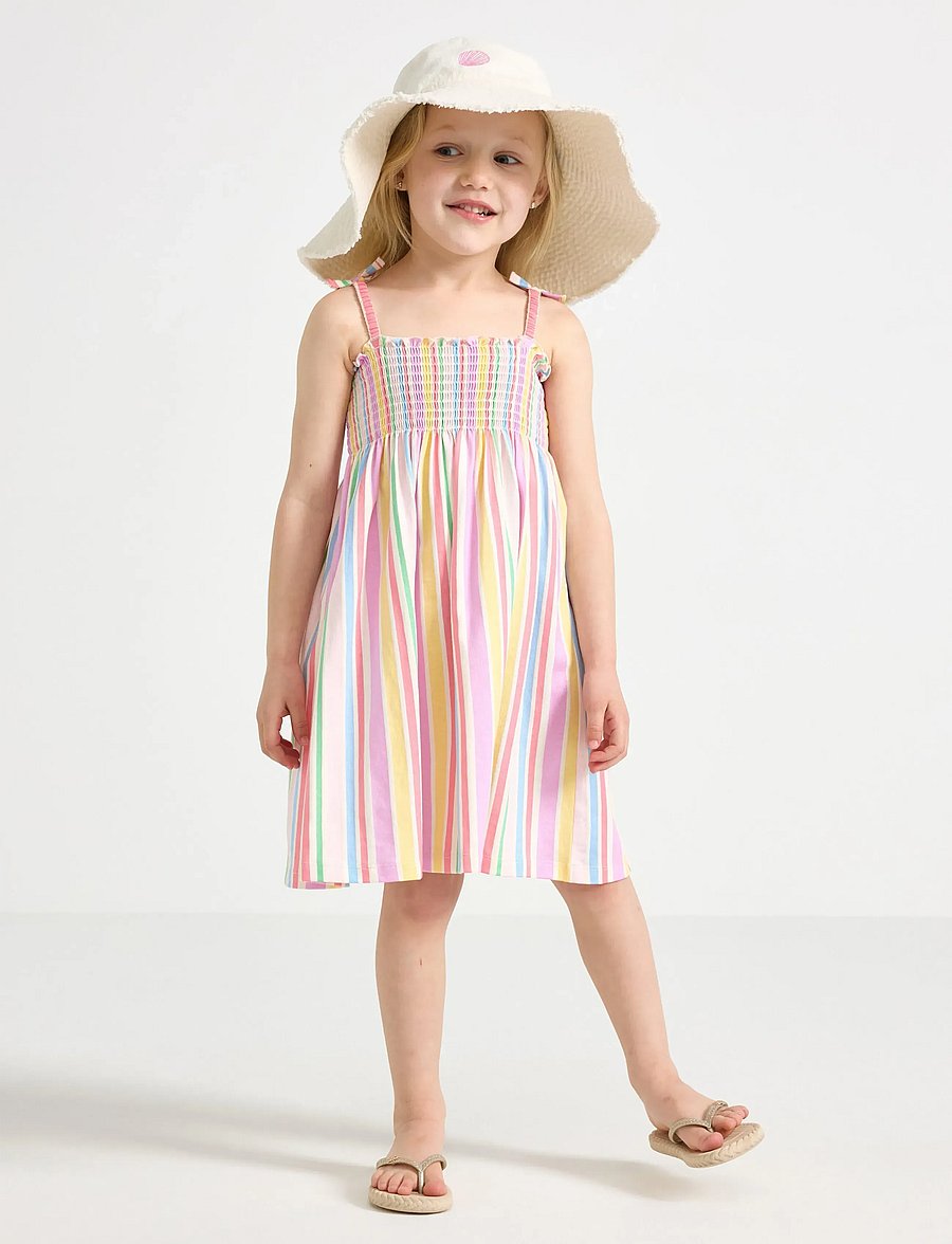 Lindex - Smock dress - Ærmeløse hverdagskjoler - white - 0