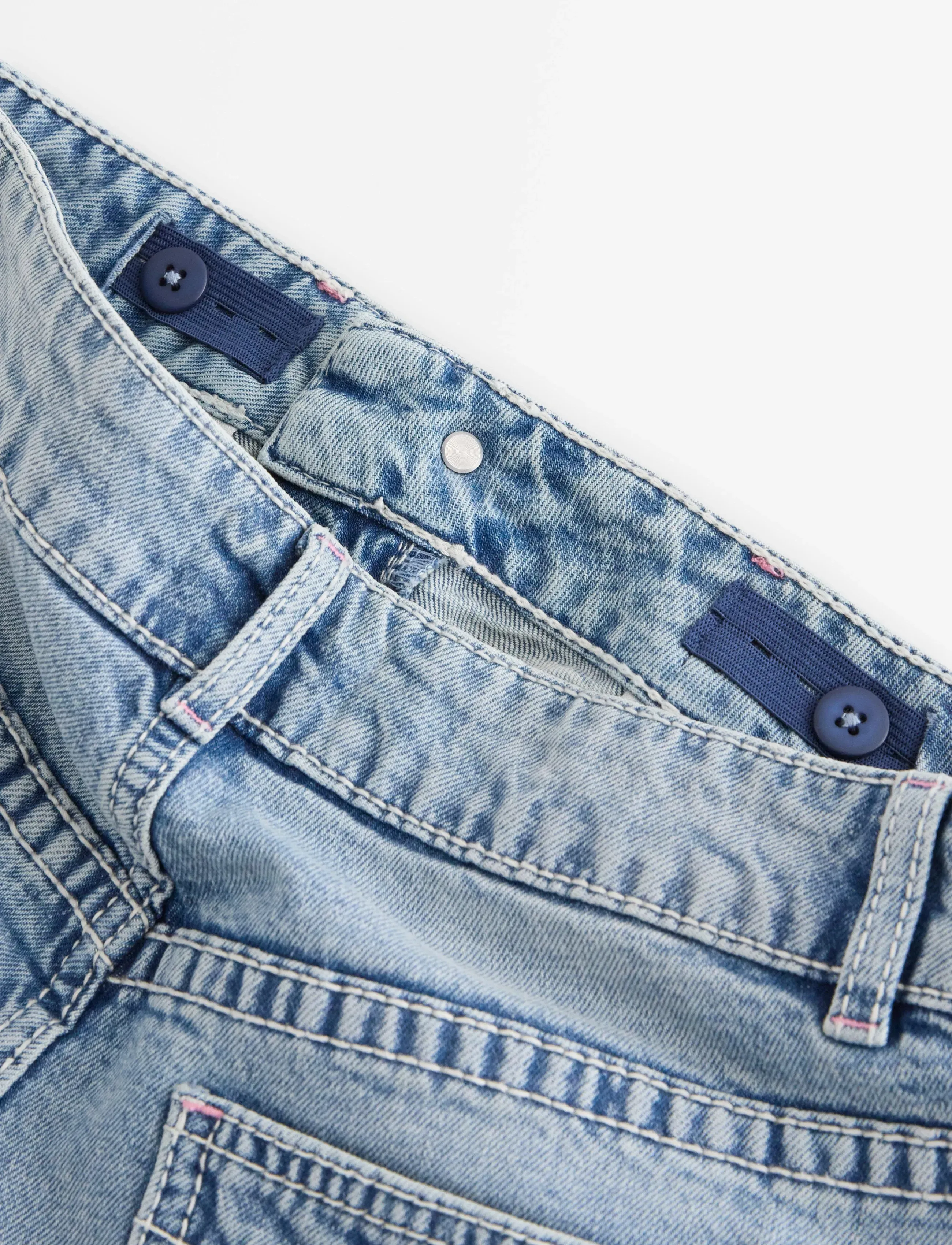 Lindex - Denim shorts - denim blue - 5