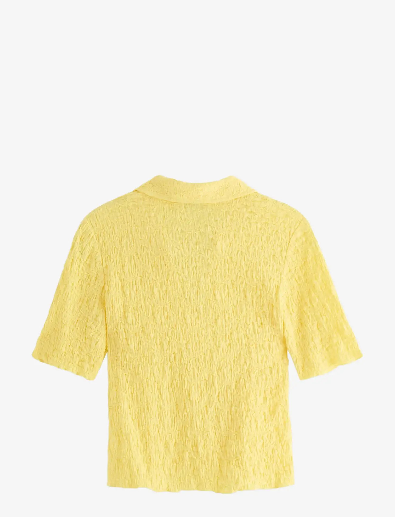 Lindex - Short-sleeved top - polo shirts - light yellow - 2