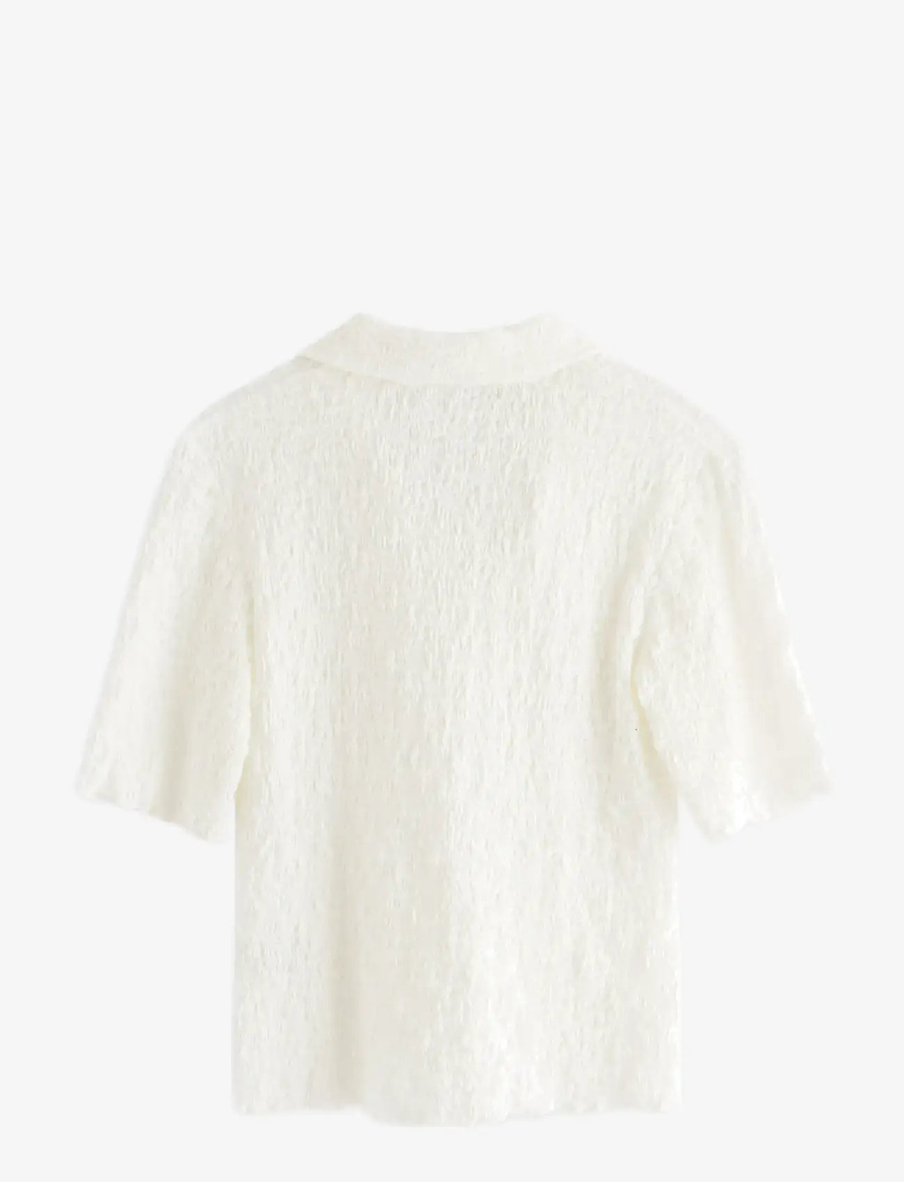 Lindex - Short-sleeved top - polo shirts - off white - 2