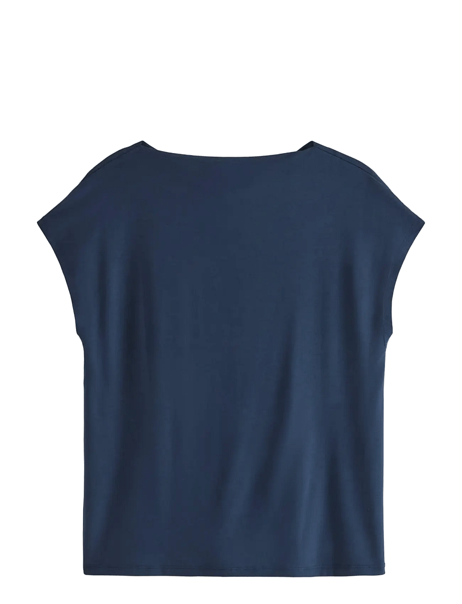 Lindex - Top Sofia - t-shirts - dk blue - 1