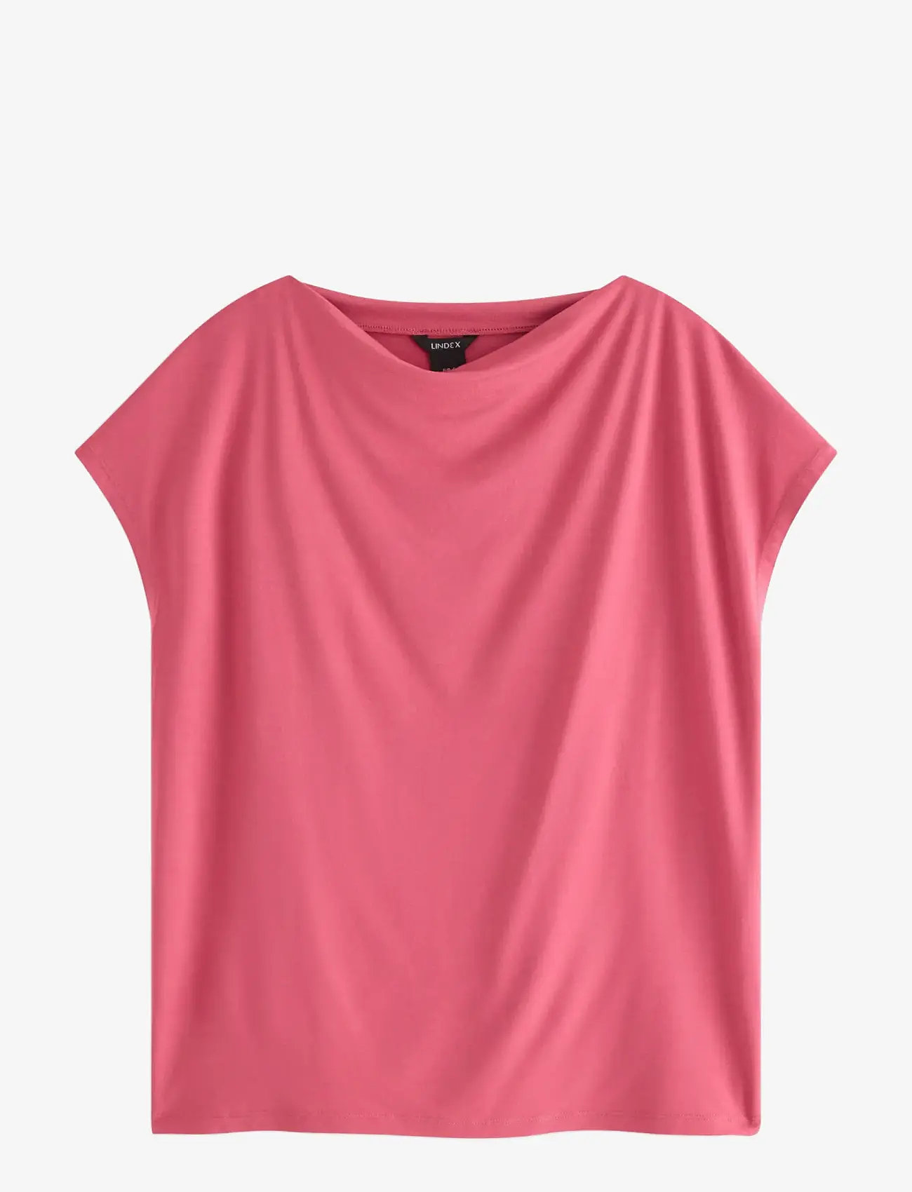 Lindex - Top Sofia - t-shirts - light dusty red - 0