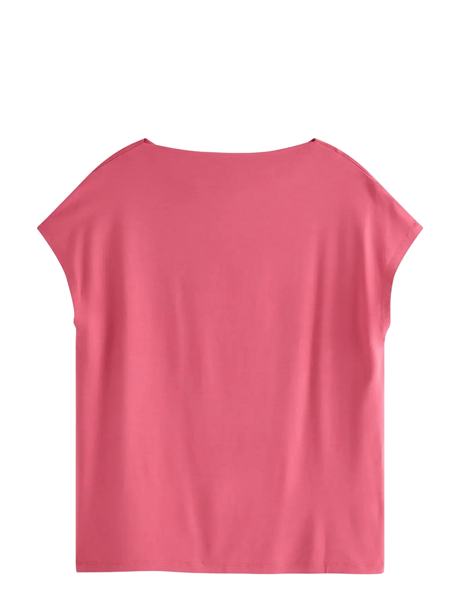 Lindex - Top Sofia - t-shirts - light dusty red - 1