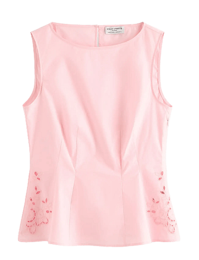 Sleeveless Blouse - æRmeløSe Bluser