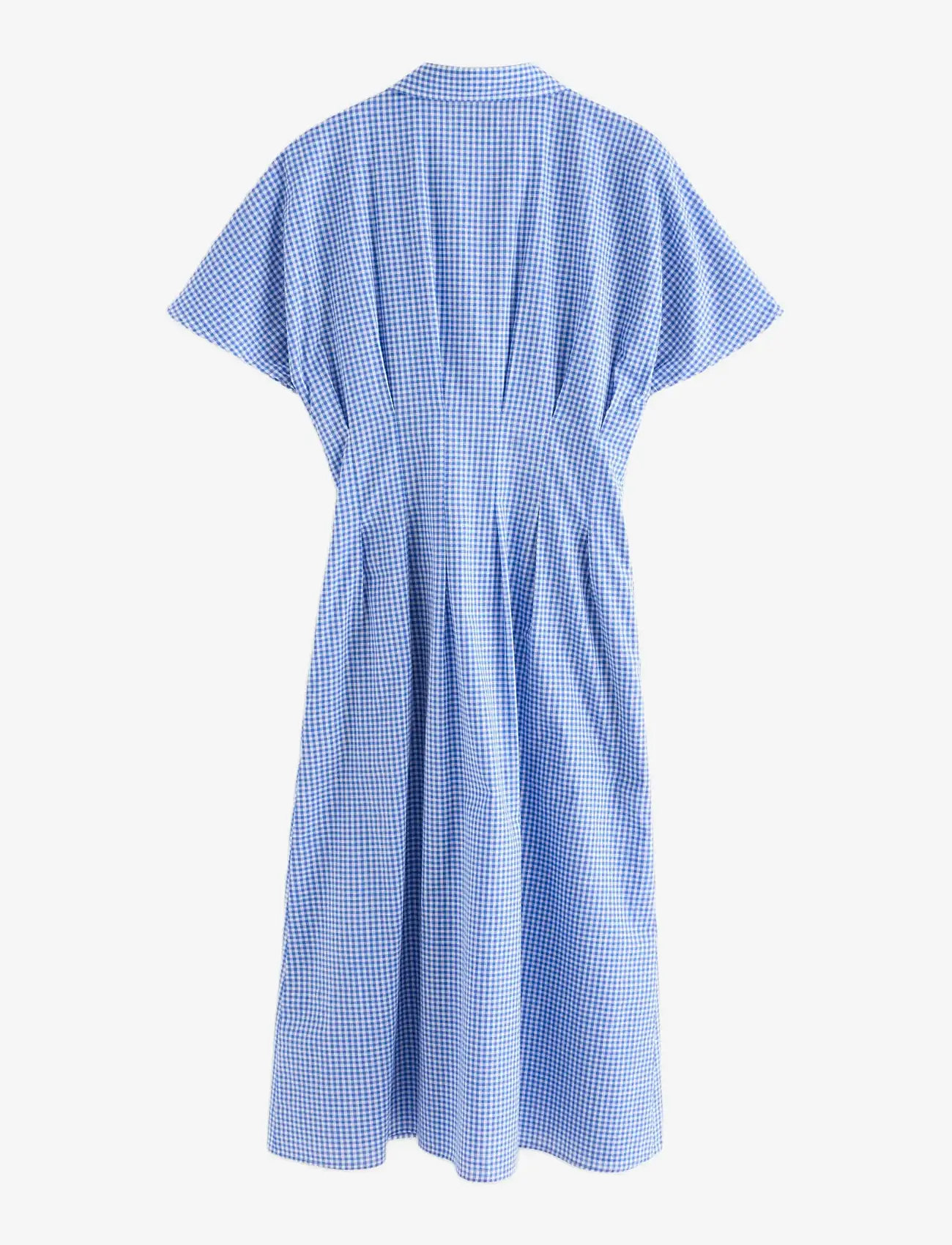 Lindex - Shirt dress with midi length - sommerkjoler - strong blue - 2