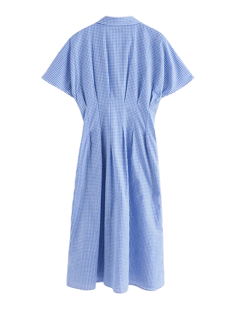 Lindex - Shirt dress with midi length - robes d'été - strong blue - 2