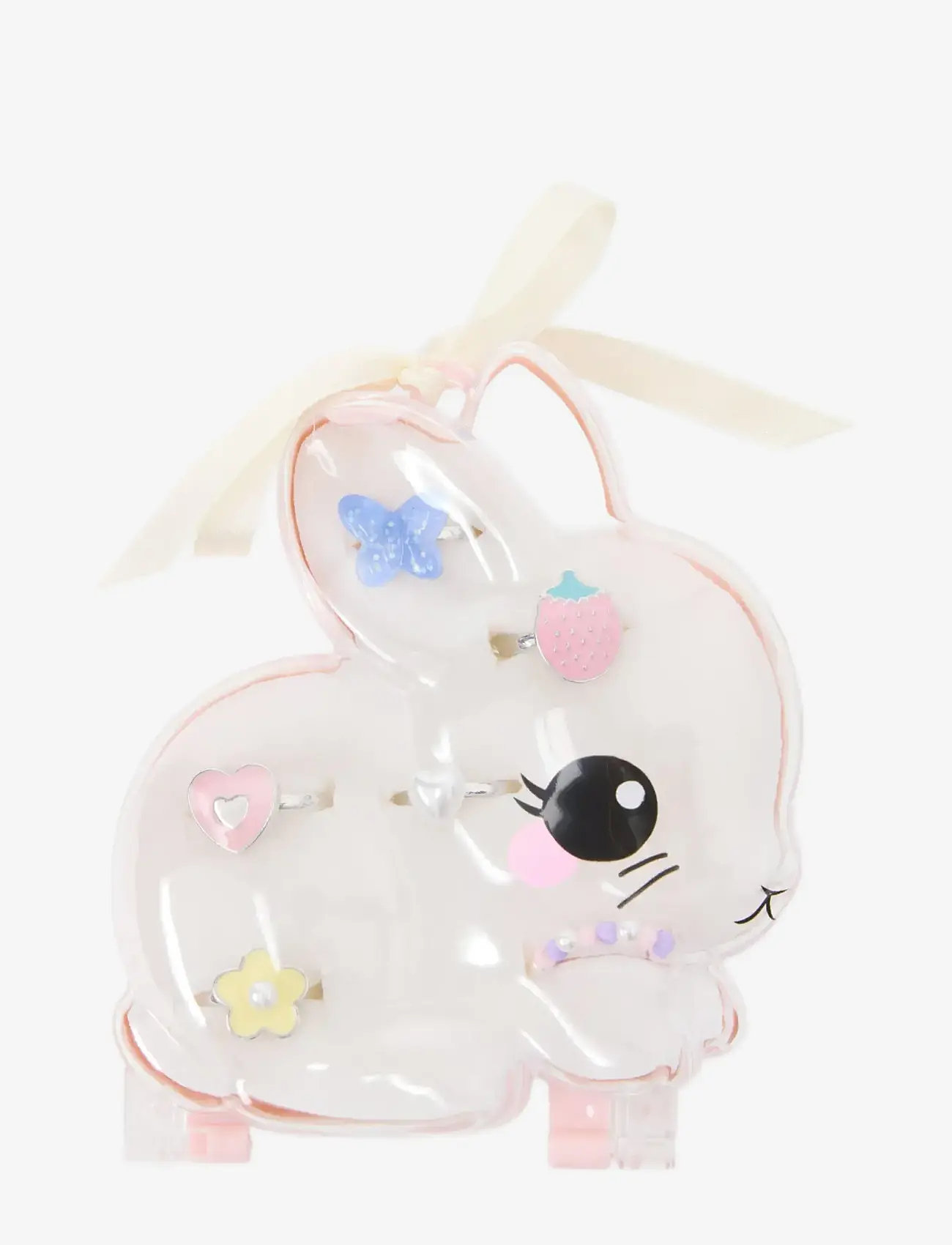 Lindex - Ring set in a rabbit box - ringe - light pink - 0