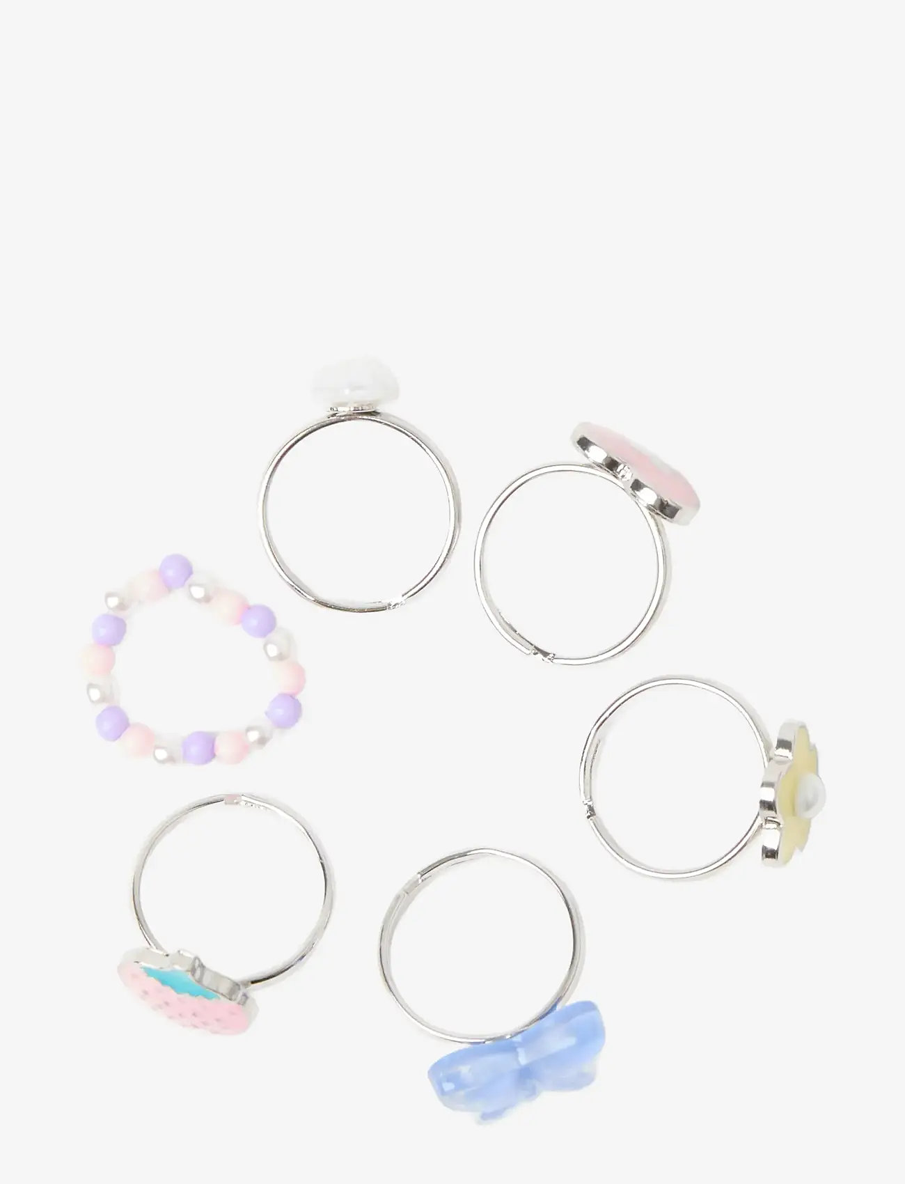 Lindex - Ring set in a rabbit box - ringe - light pink - 1