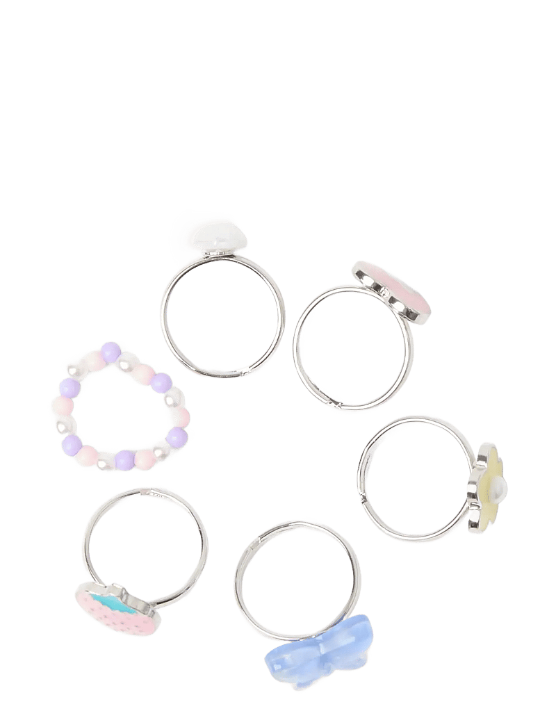Lindex - Ring set in a rabbit box - ringar - light pink - 1