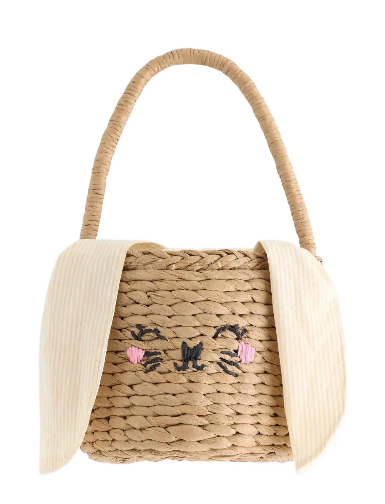 Lindex Basket - Aksessuaarid - LIGHT DUSTY WHITE / black