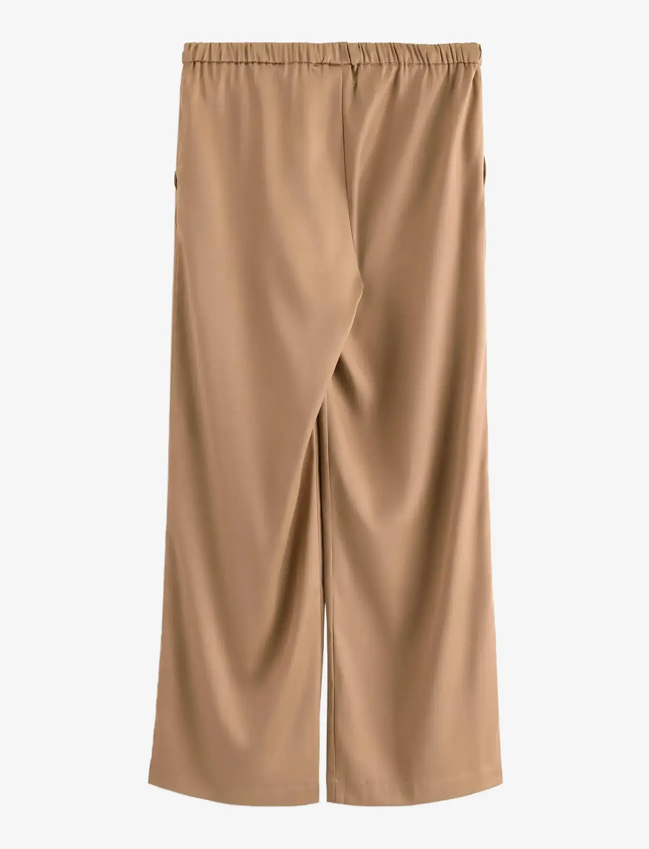 Lindex - Trousers in satin - bukser - beige - 2
