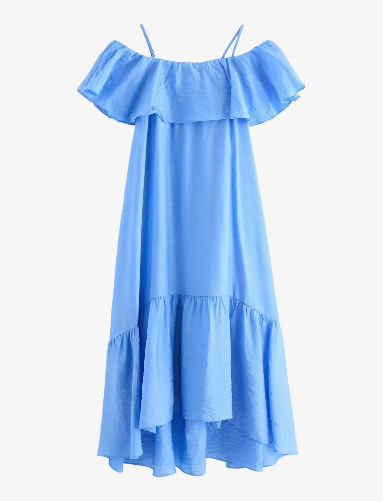 Lindex - Dress with flounces - Ærmeløse hverdagskjoler - light blue - 1