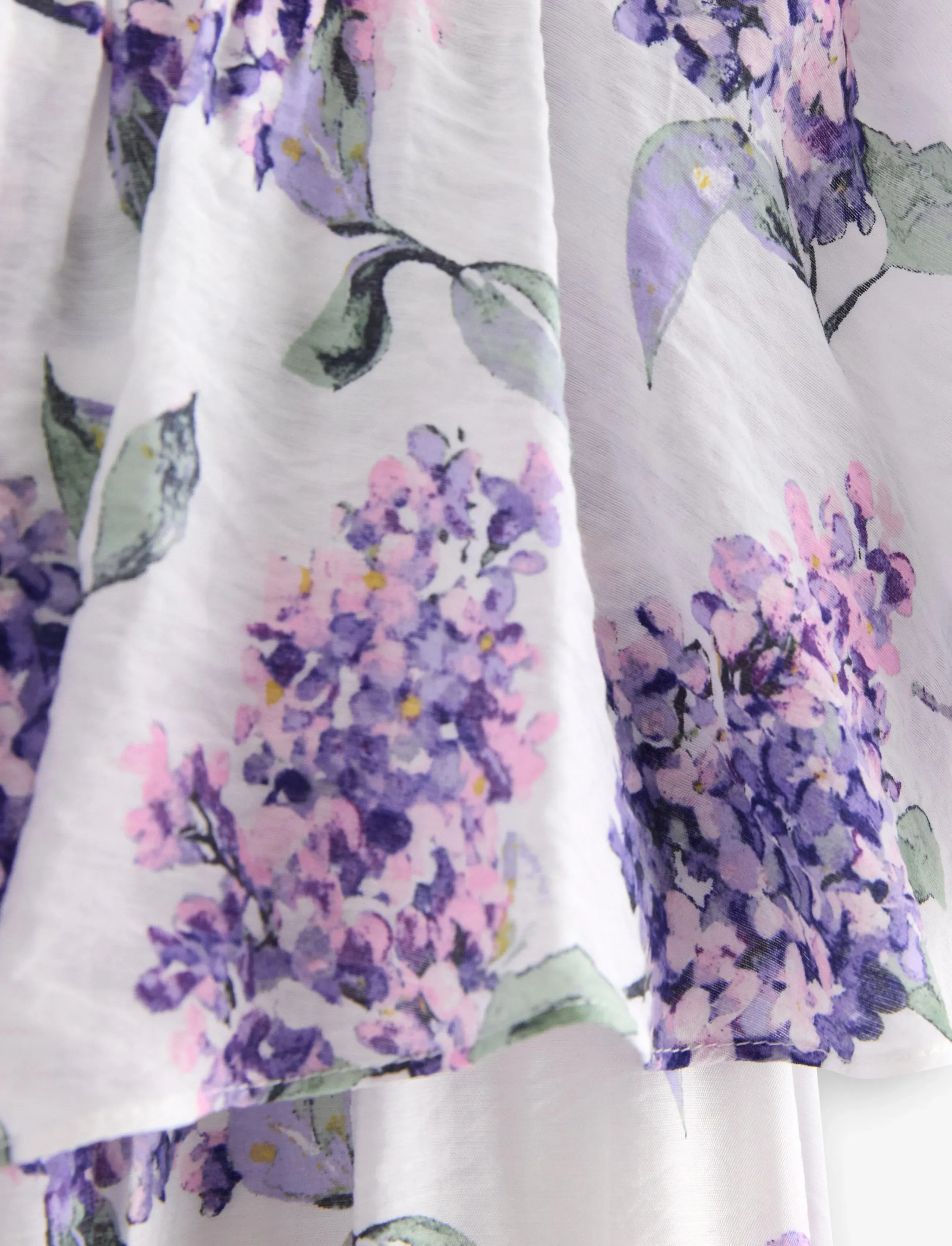 Lindex - Dress with flounces - Ärmellose freizeitkleider - off white - 5