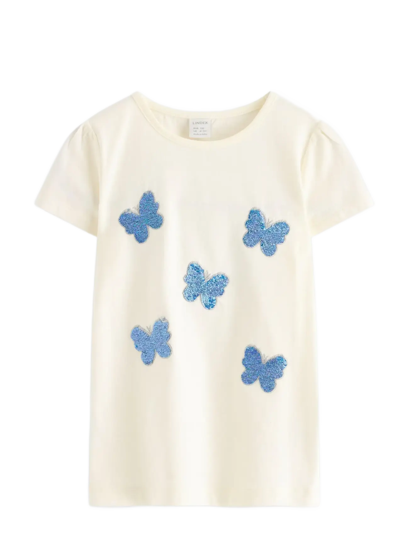 Lindex Top with sequins - Shop by size - LIGHT DUSTY WHITE / cream