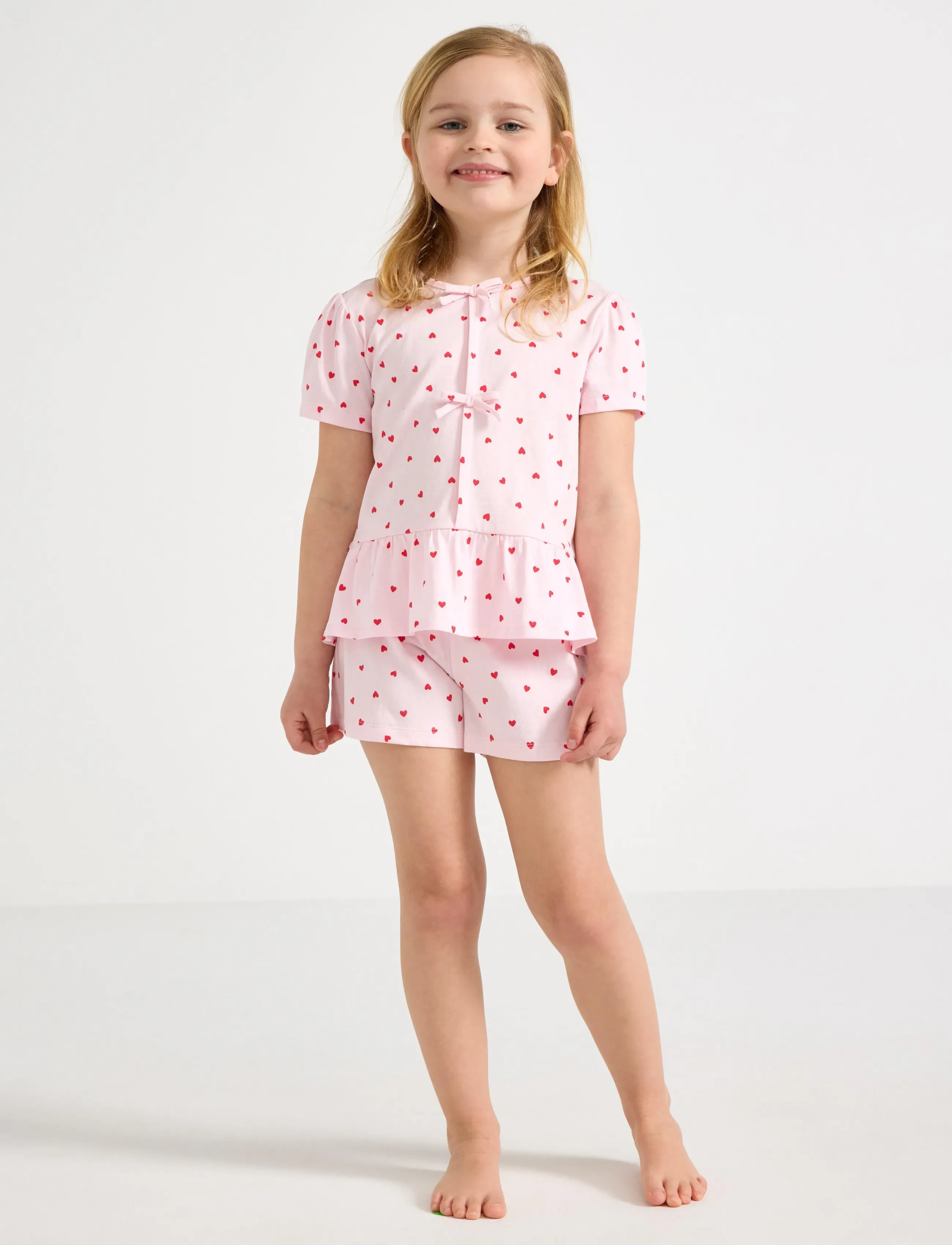 Lindex Pyjama Set, 92, Pink, Pyjamas > Pyjamas-Sæt, Børn