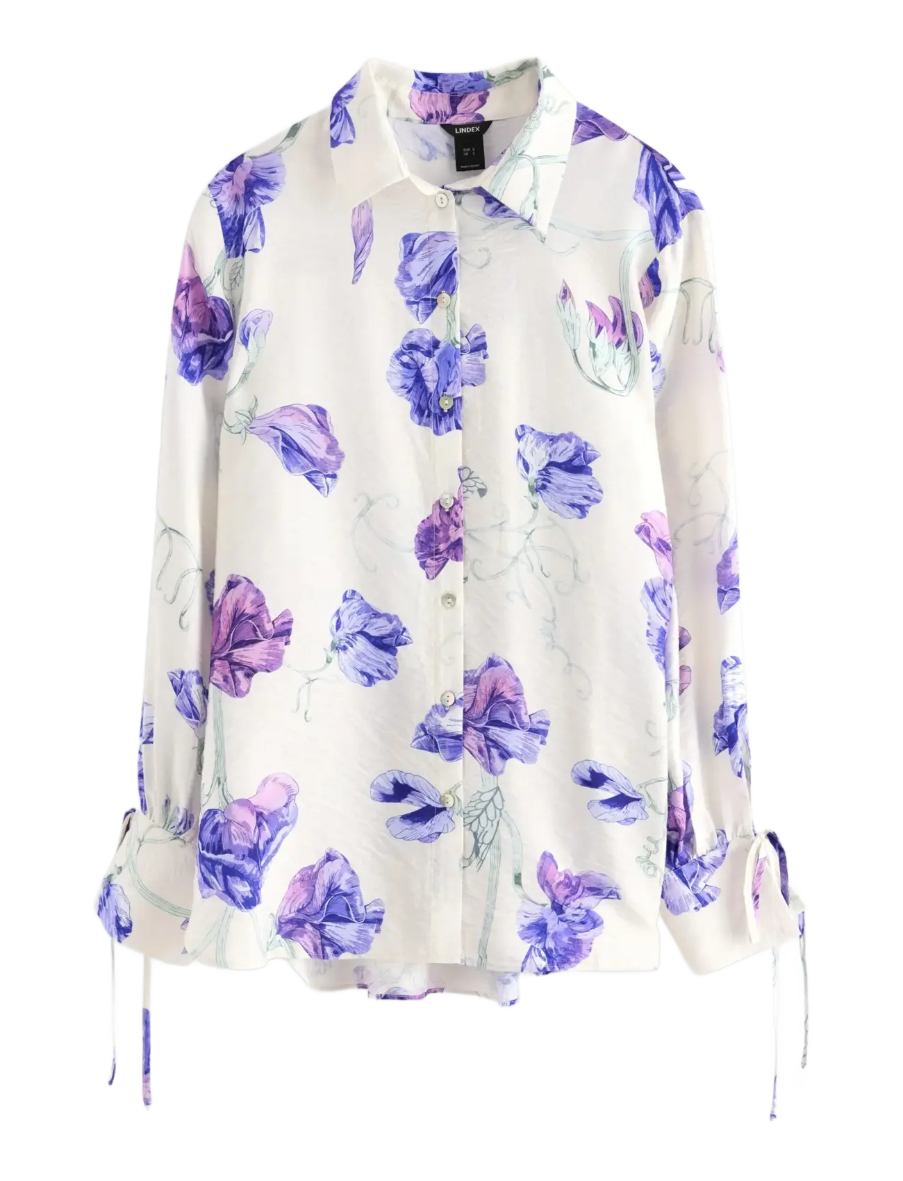 LINDEX Langärmelig Shirt Weiß - XS - Damen