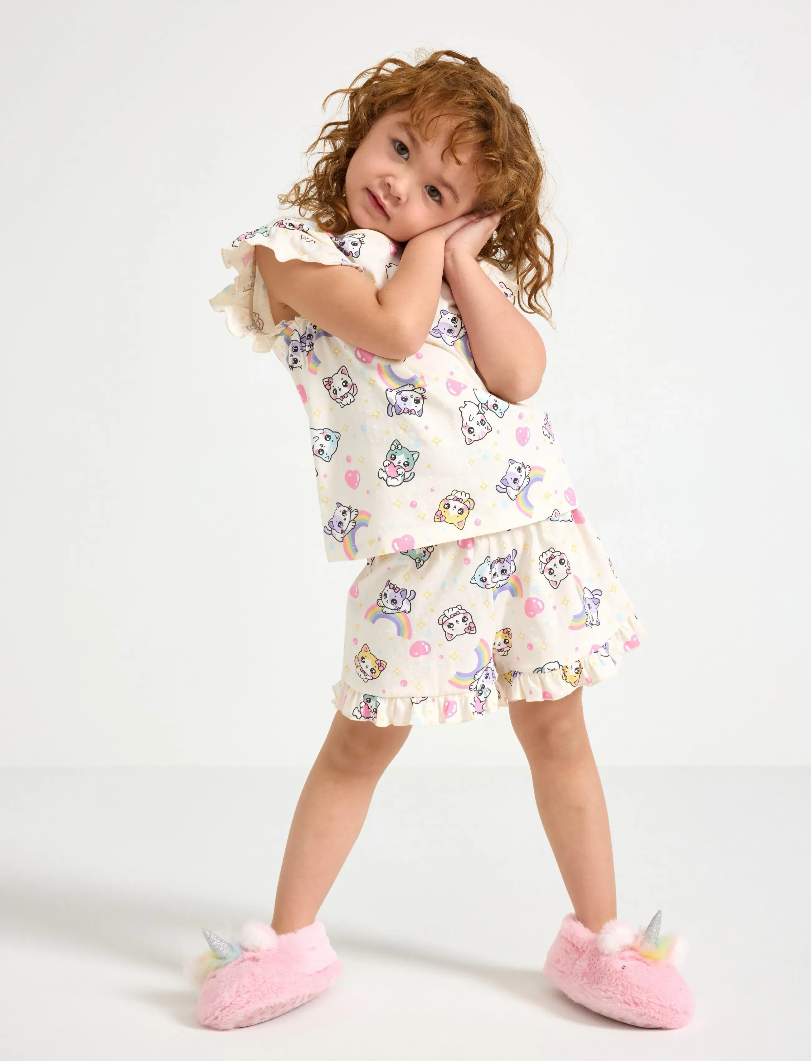 Lindex Pyjama Set, 92, Multi/patterned, Pyjamas > Pyjamas-Sæt, Børn