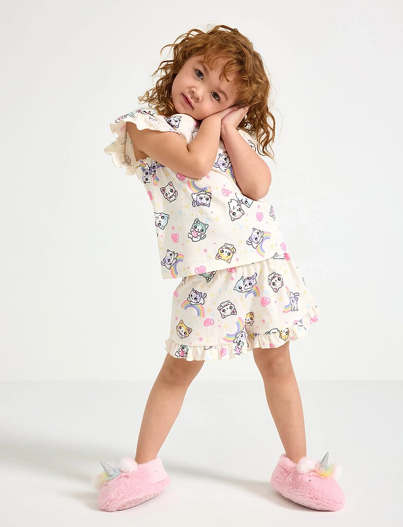 Lindex - Pyjama set - pyjamassæt - white - 0