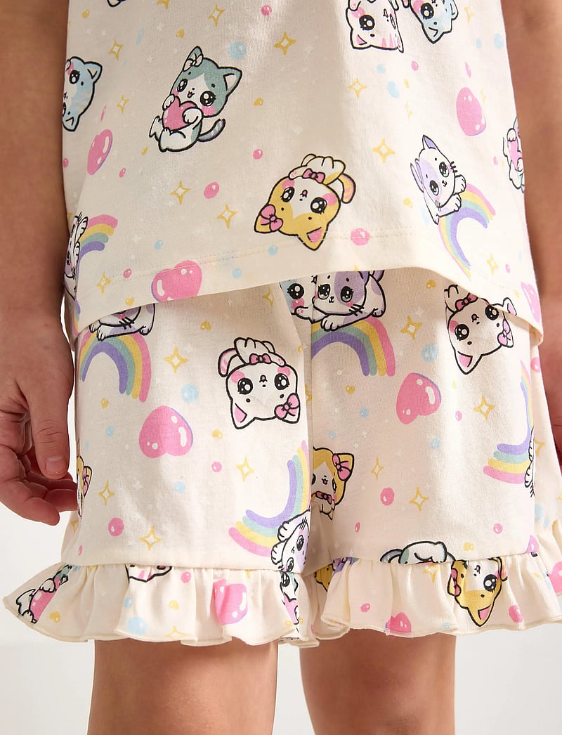 Lindex - Pyjama set - pyjamassæt - white - 4