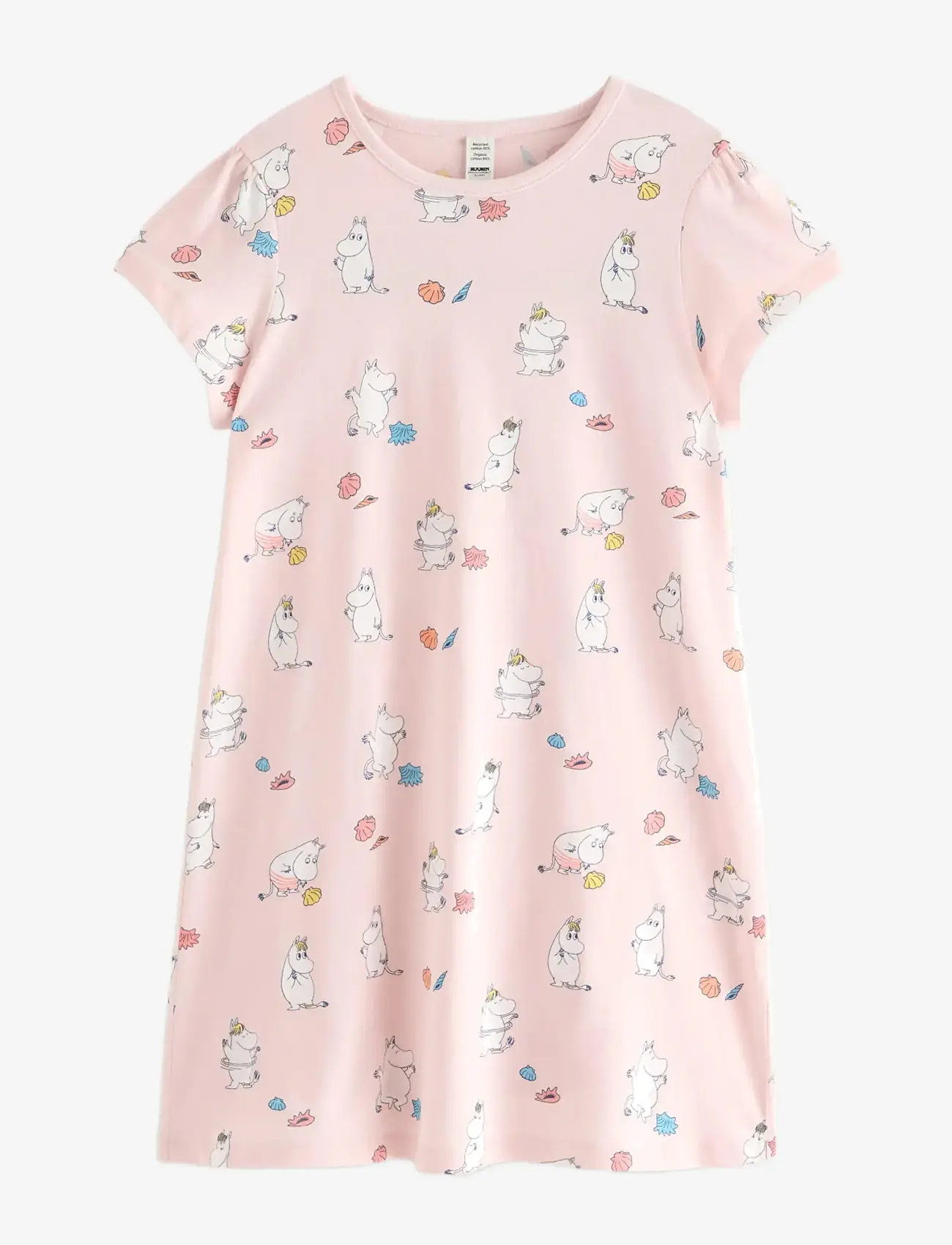 Lindex - Moomin nightdress - natkjoler - light pink - 1