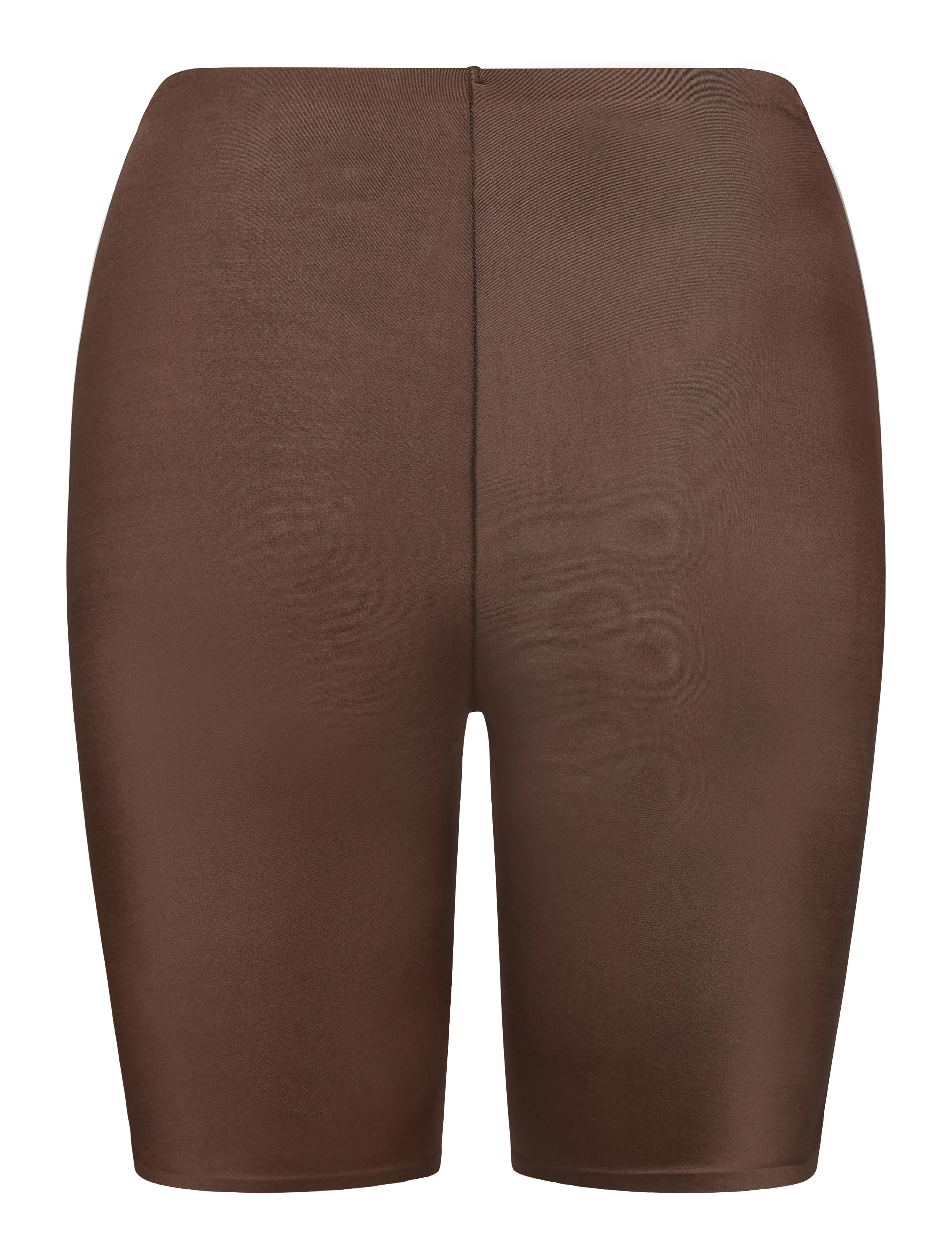 Lindex - Brief biker high SATIN SHINE m - shapewear hosen - dark brown - 1
