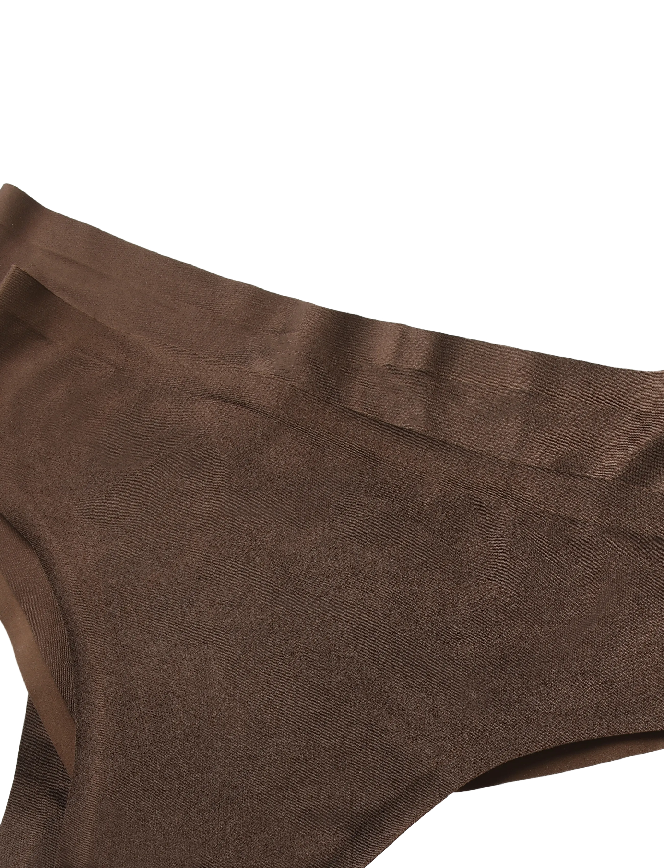 Lindex - Brief brazilian high SATIN SHI - brazilian slips - dark brown - 2