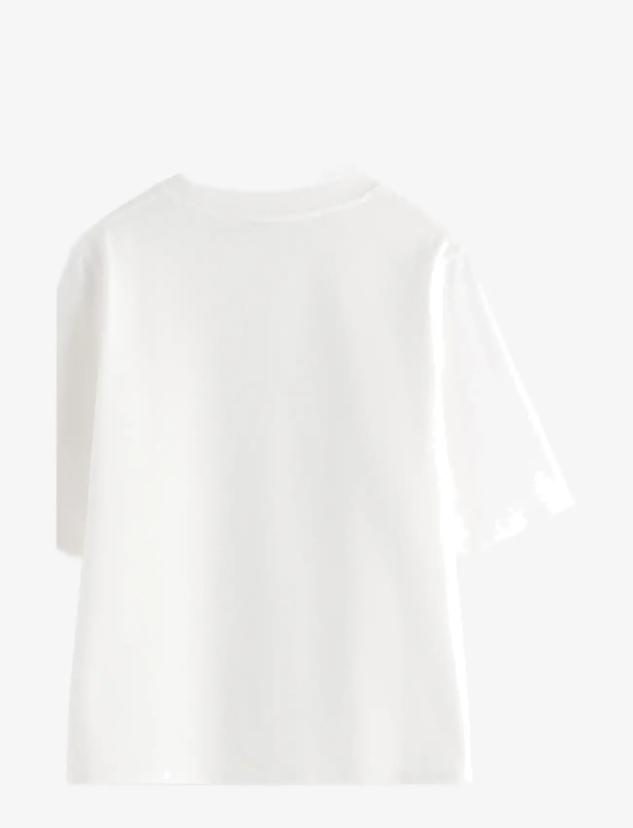 Lindex - Oversized t-shirt in washed cotton - t-särgid - white - 2