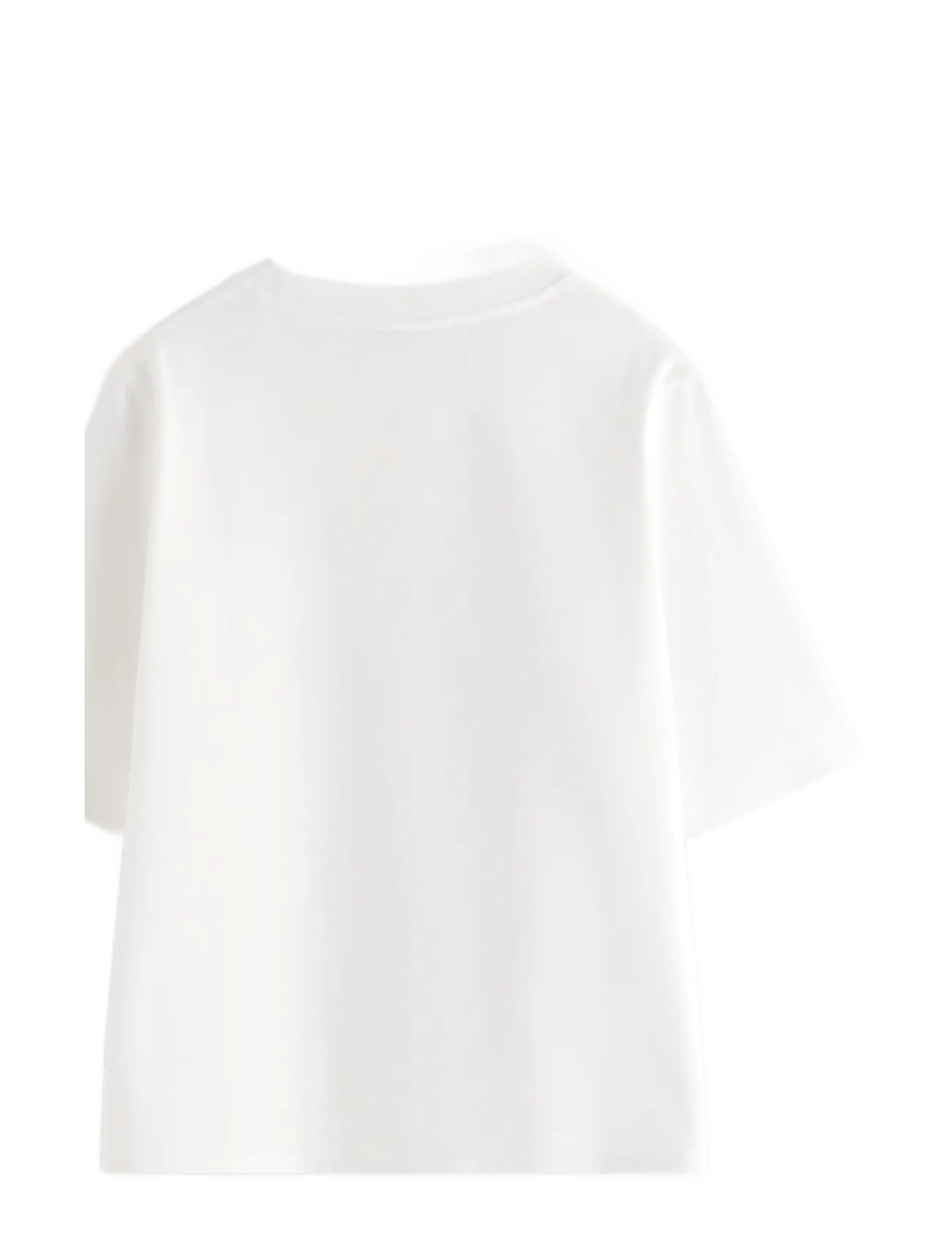 Lindex - Oversized t-shirt in washed cotton - t-shirts - white - 2
