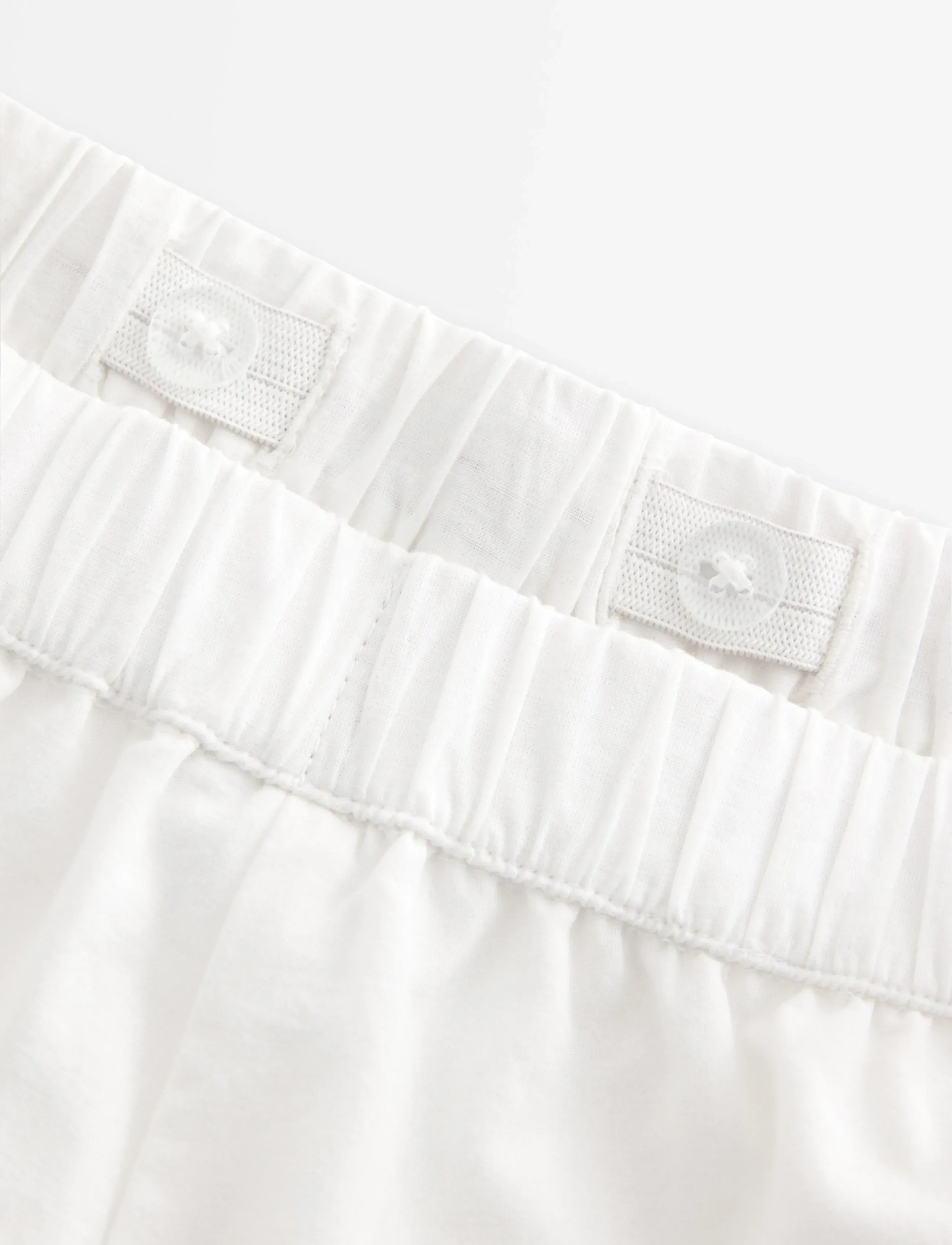Lindex - Trousers with broderie anglaise - babyhosen - light dusty white - 5