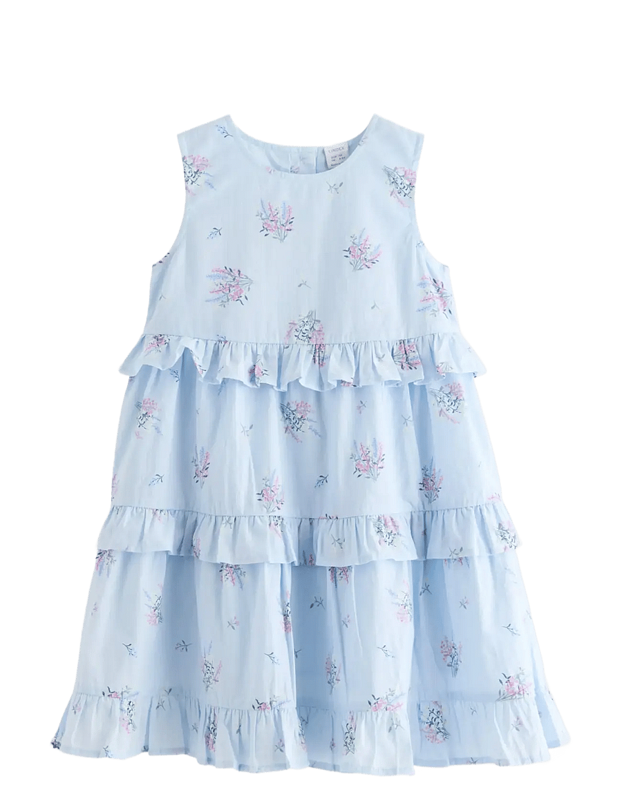 Lindex - Sleeveless dress - Ärmlösa vardagsklänningar - dusty blue - 1