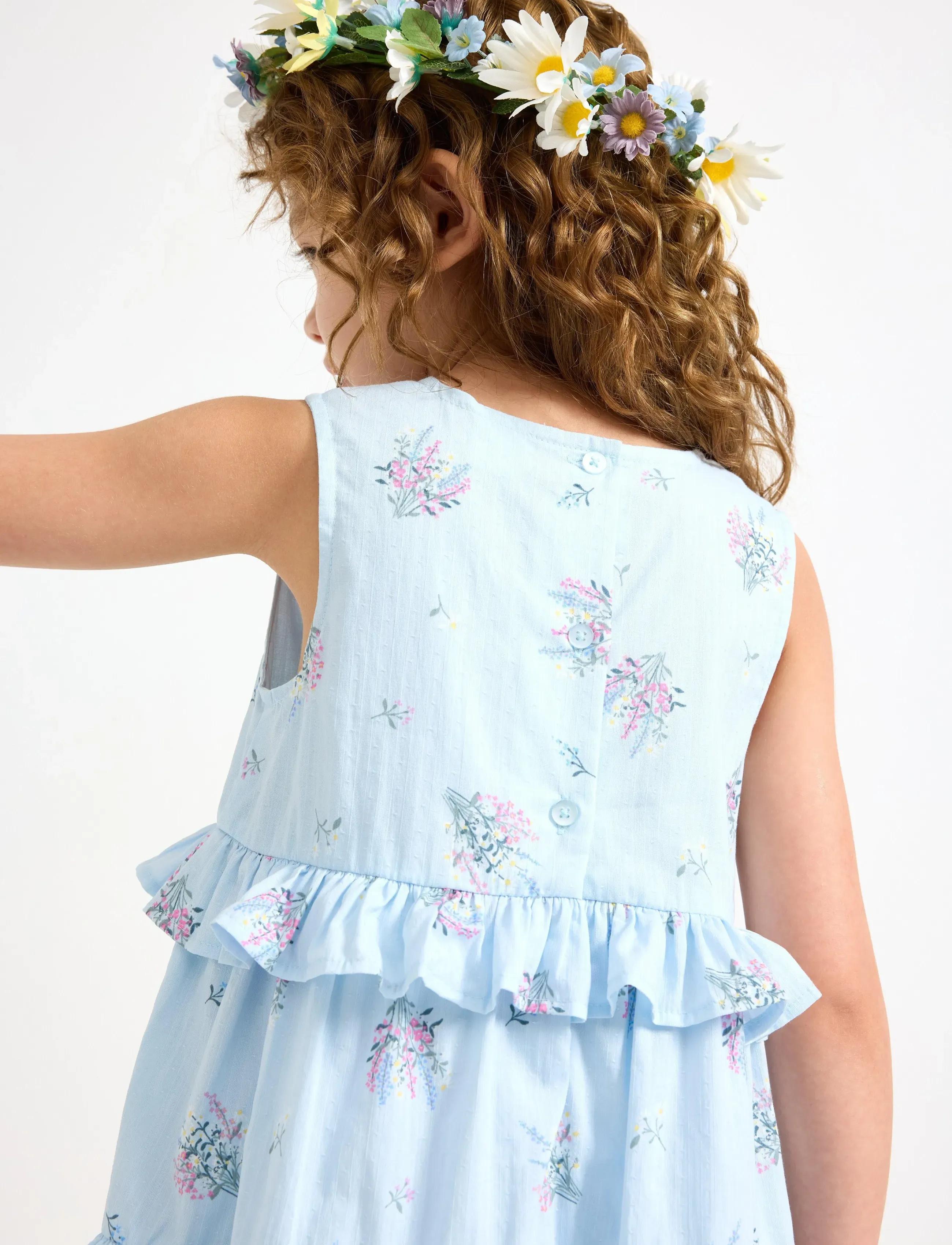 Lindex - Sleeveless dress - Ärmellose freizeitkleider - dusty blue - 4