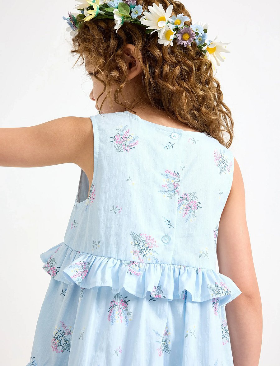Lindex - Sleeveless dress - Ärmlösa vardagsklänningar - dusty blue - 4