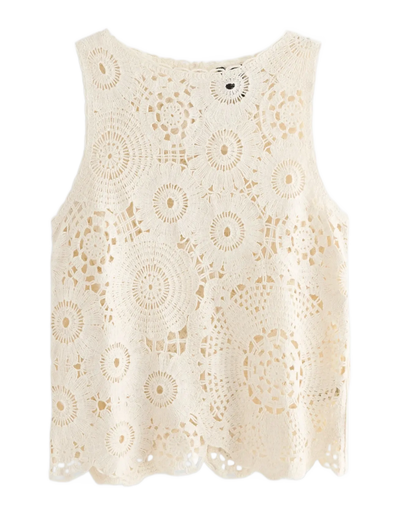 Lindex - Sleeveless Top With Crochet