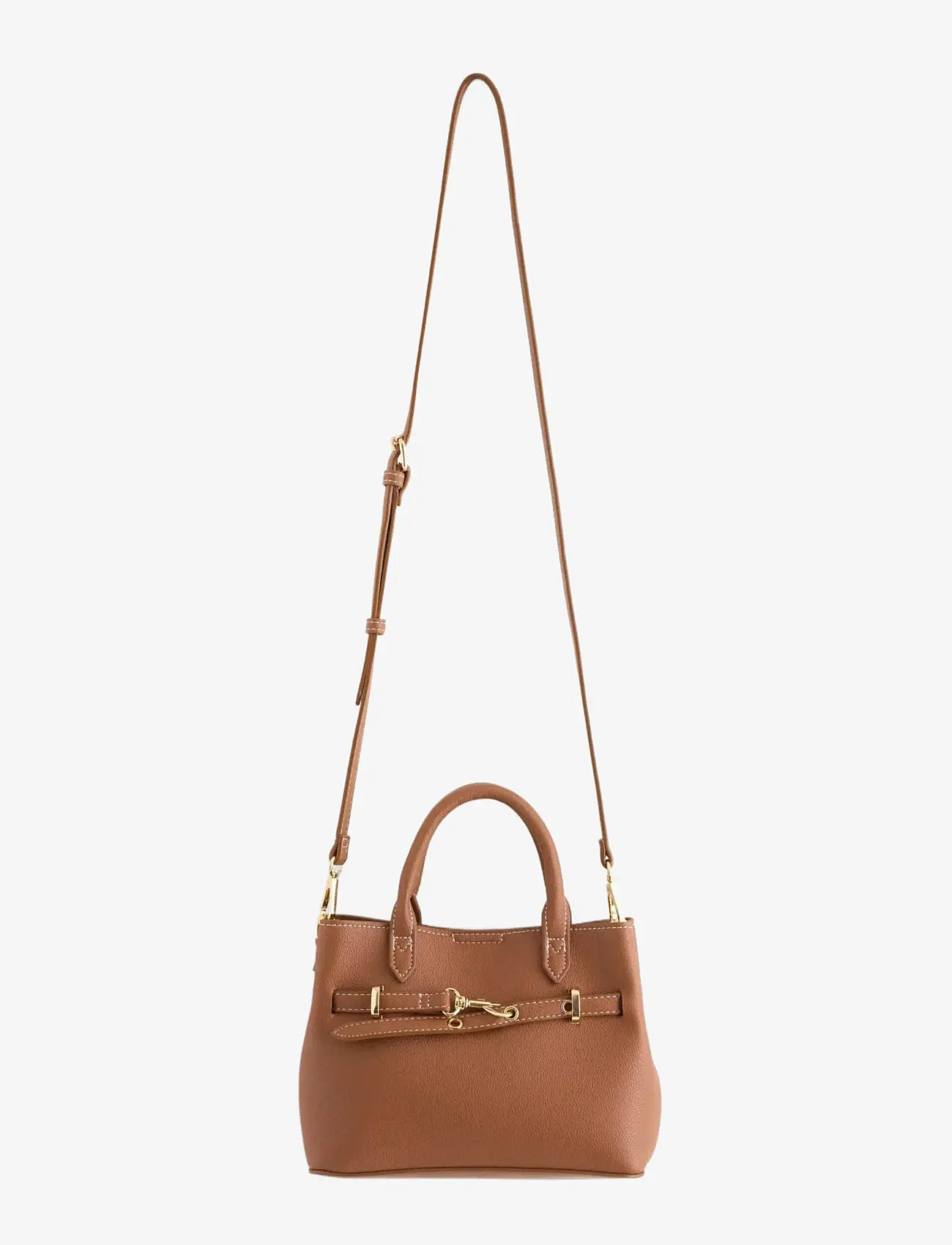 Lindex - Bag in imitation leather - accessories - cognac - 0