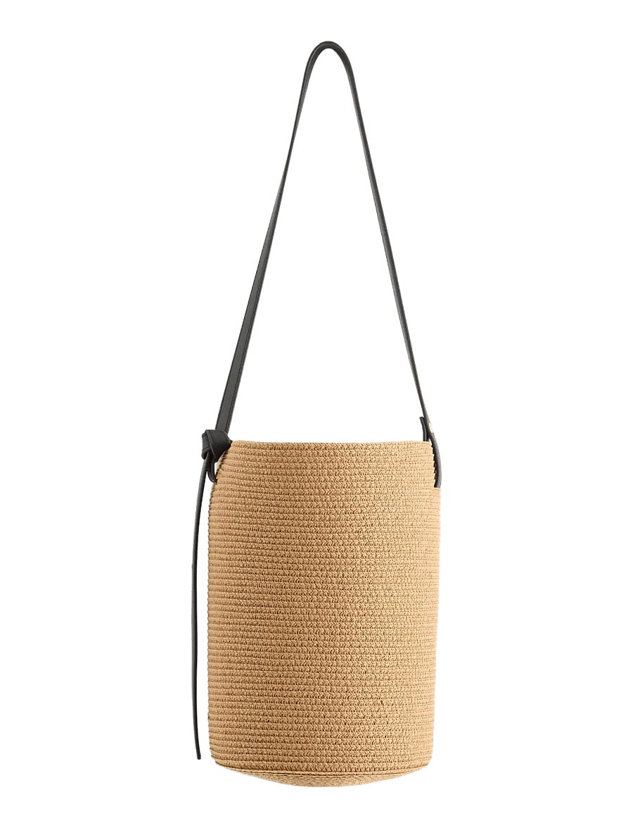 Lindex - Straw bag - modetrender - beige - 1