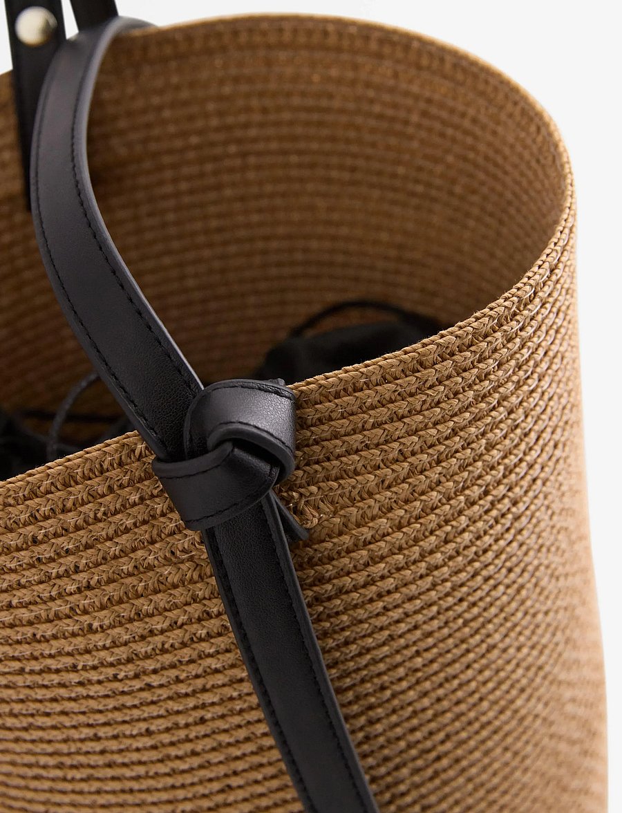 Lindex - Straw bag - modetrender - beige - 2