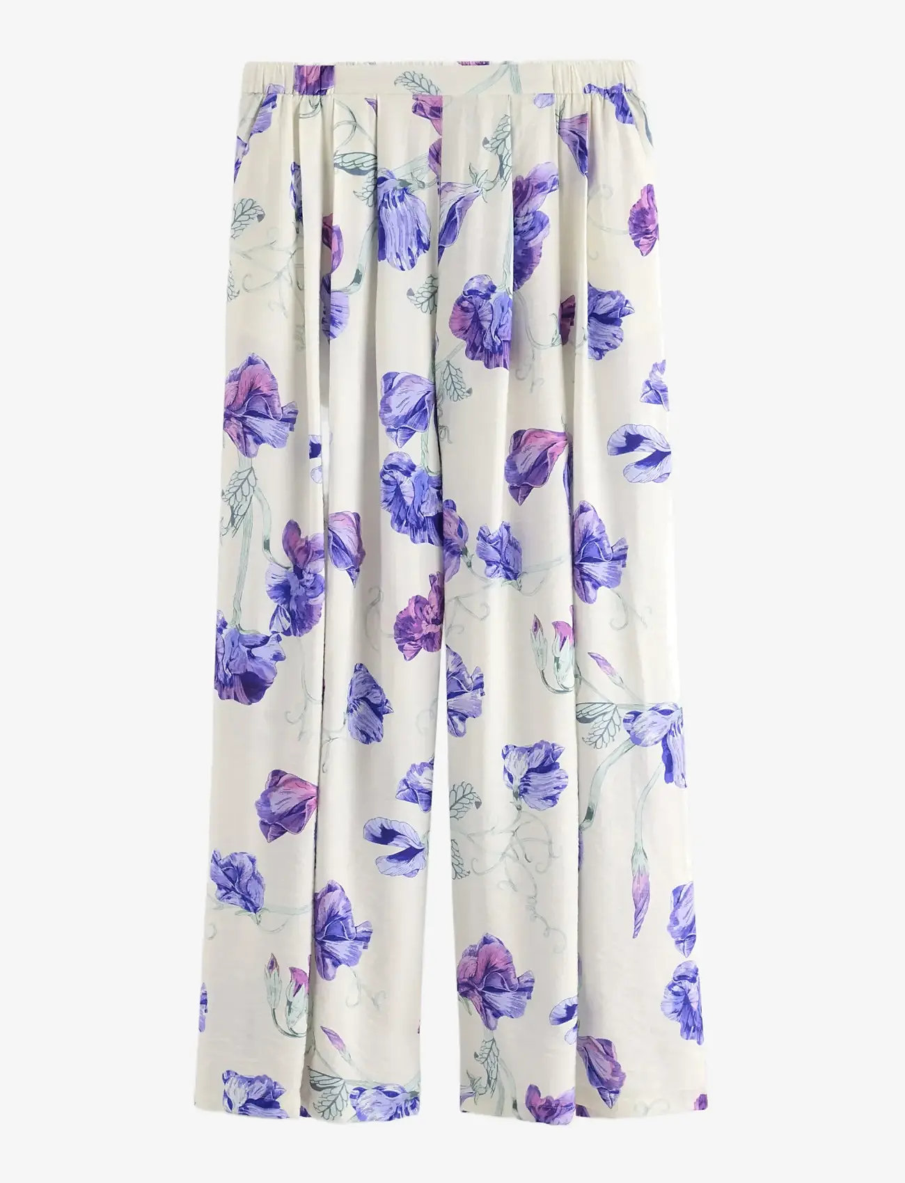 Lindex - Wide trousers - bukser med brede ben - off white - 1