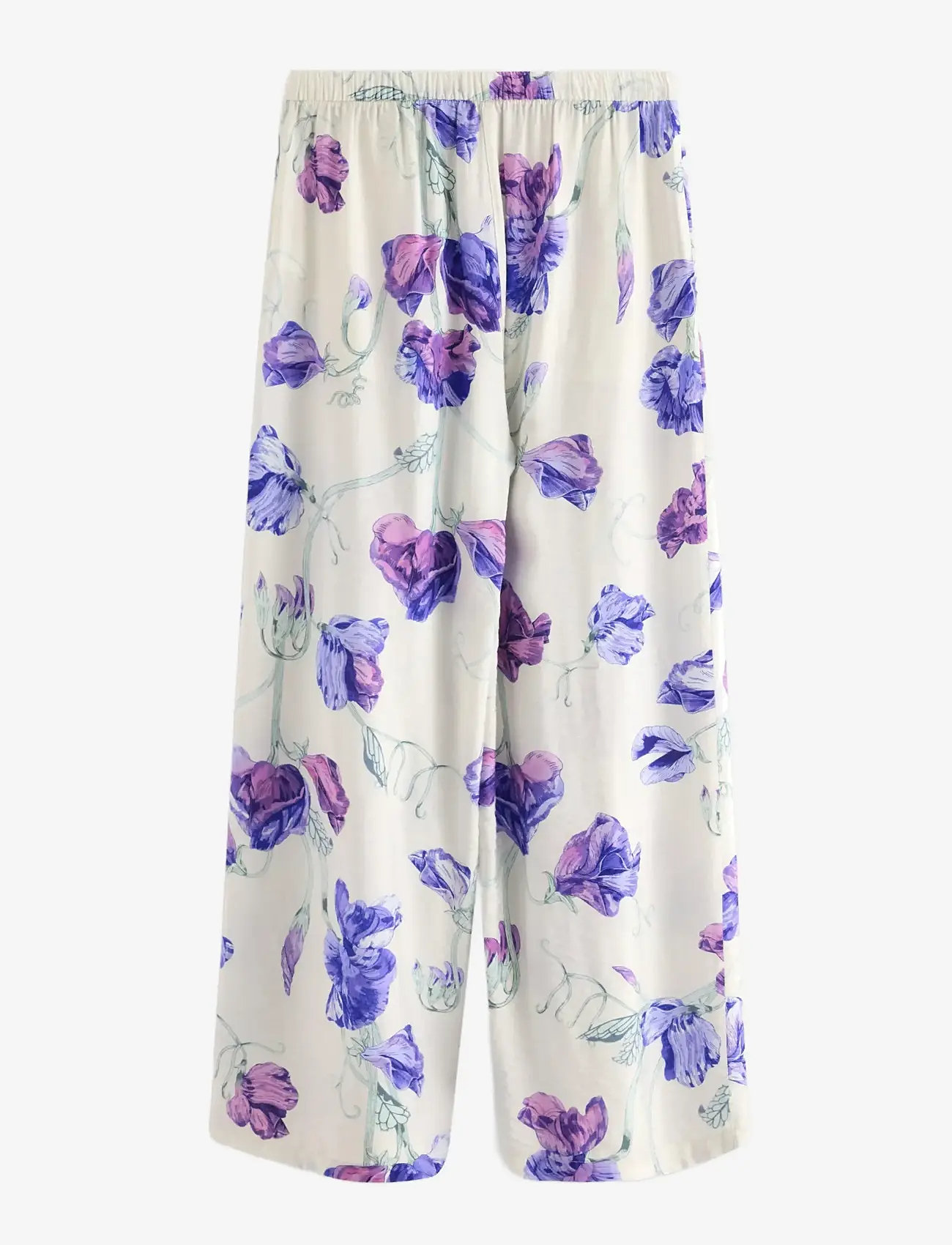 Lindex - Wide trousers - bukser med brede ben - off white - 2