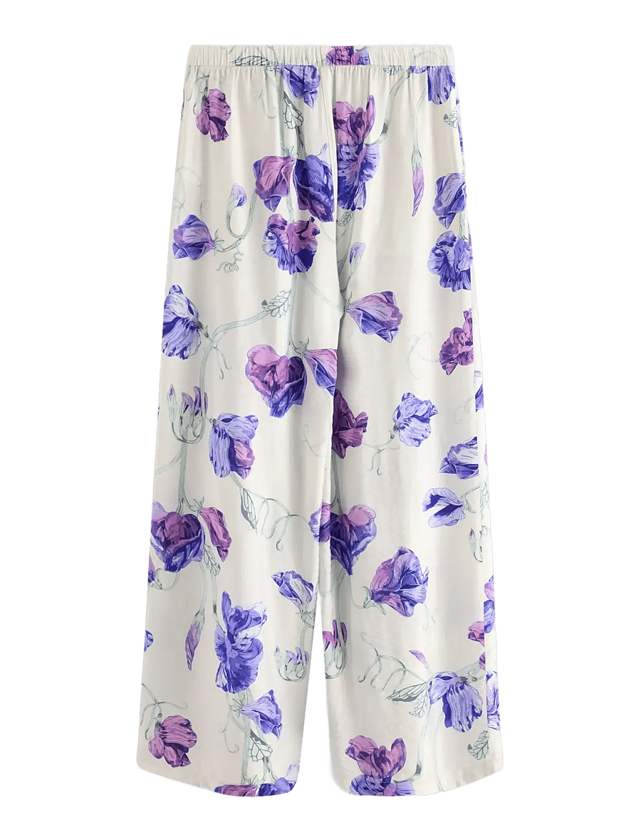 Lindex - Wide trousers - bukser med brede ben - off white - 2