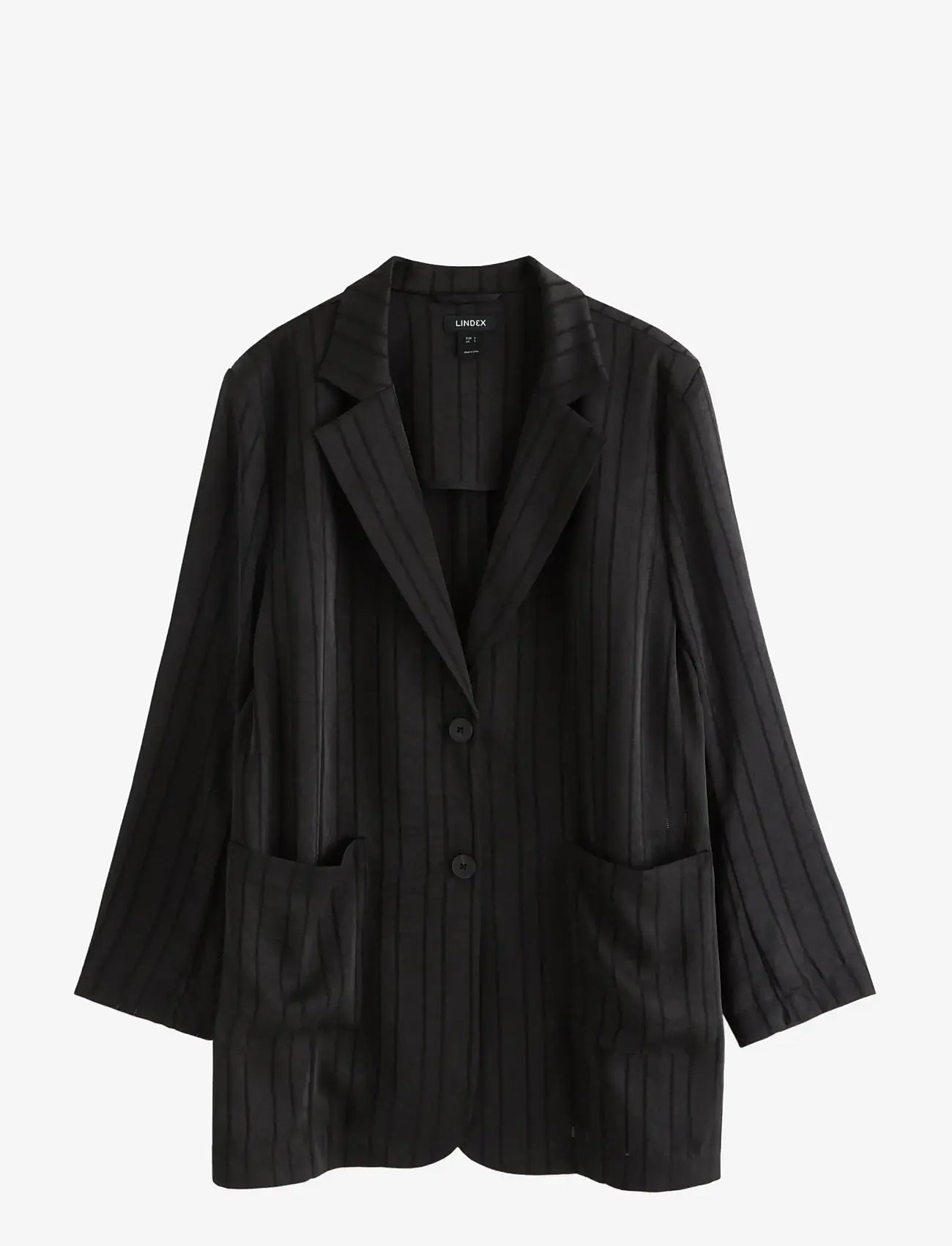 Lindex - Oversized blazer - oversized blazere - black - 1