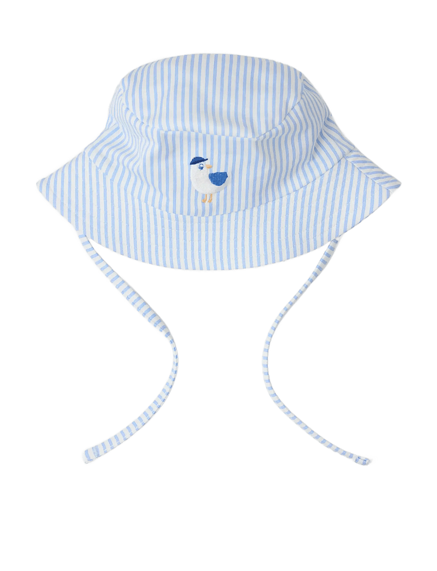 Lindex - Bucket hat in jersey - talviasusteet - light dusty white - 0