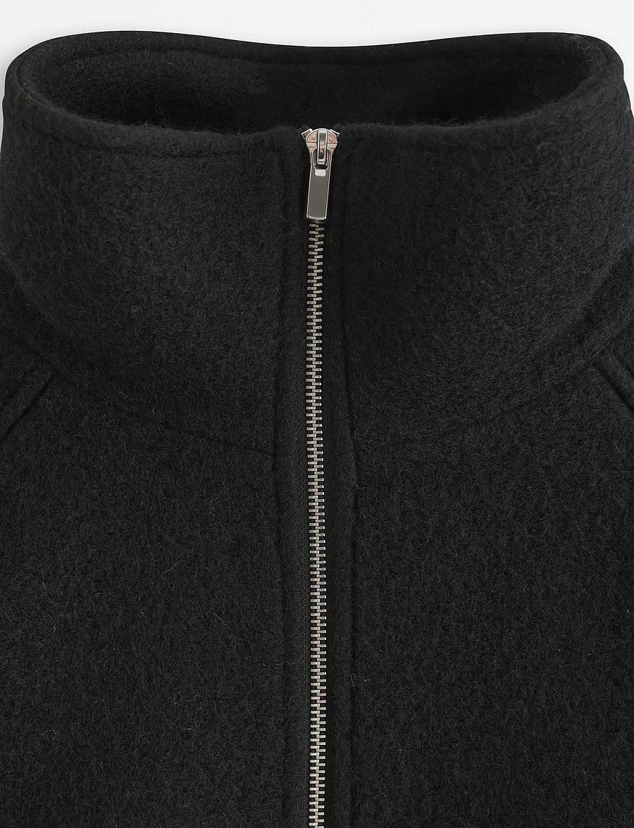 Lindex - Coat in wool blend - winter jackets - black - 2