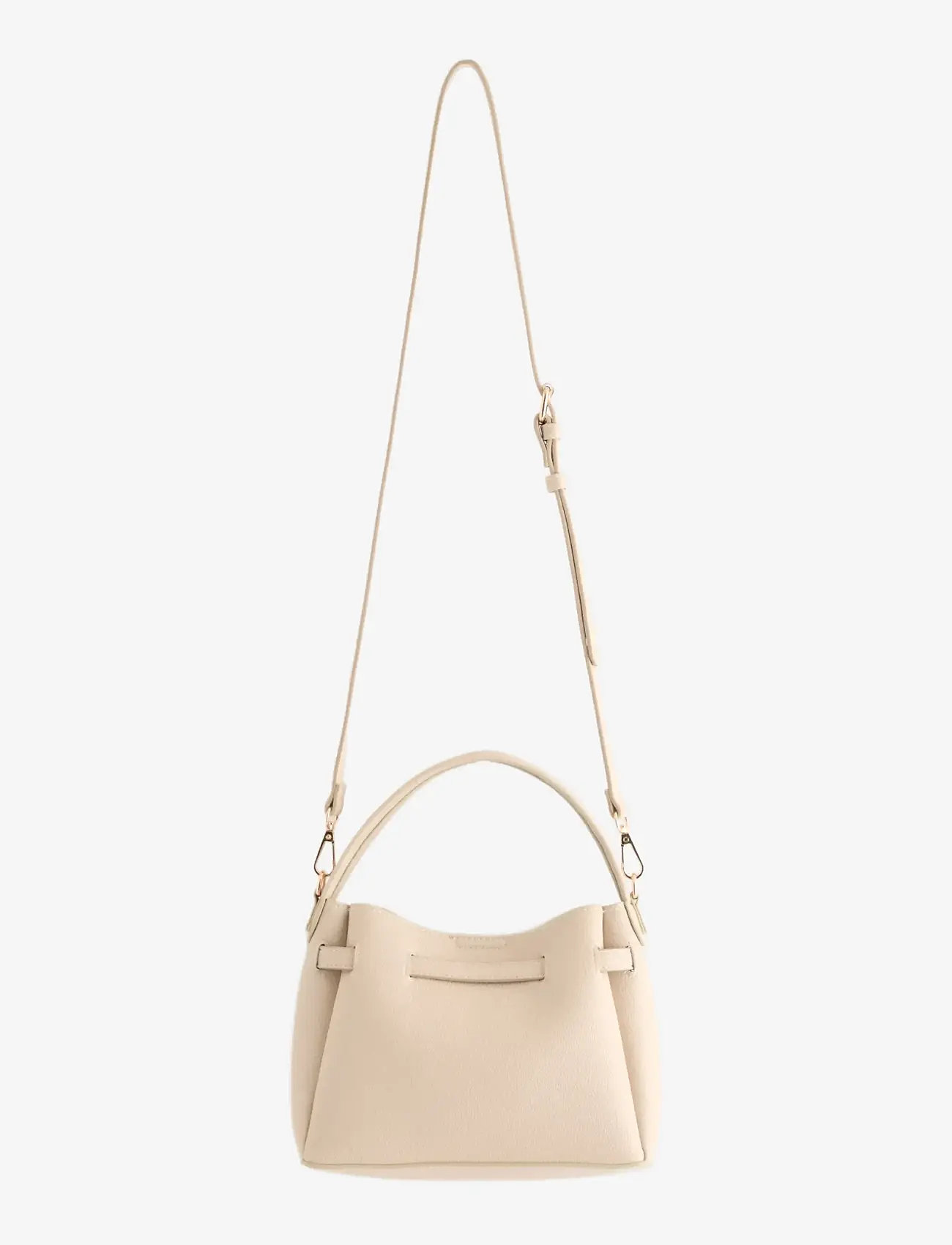 Lindex - Bag in imitation leather - mode trends - beige - 1