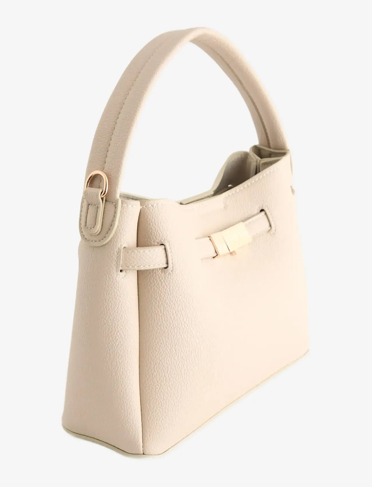 Lindex - Bag in imitation leather - mode trends - beige - 2