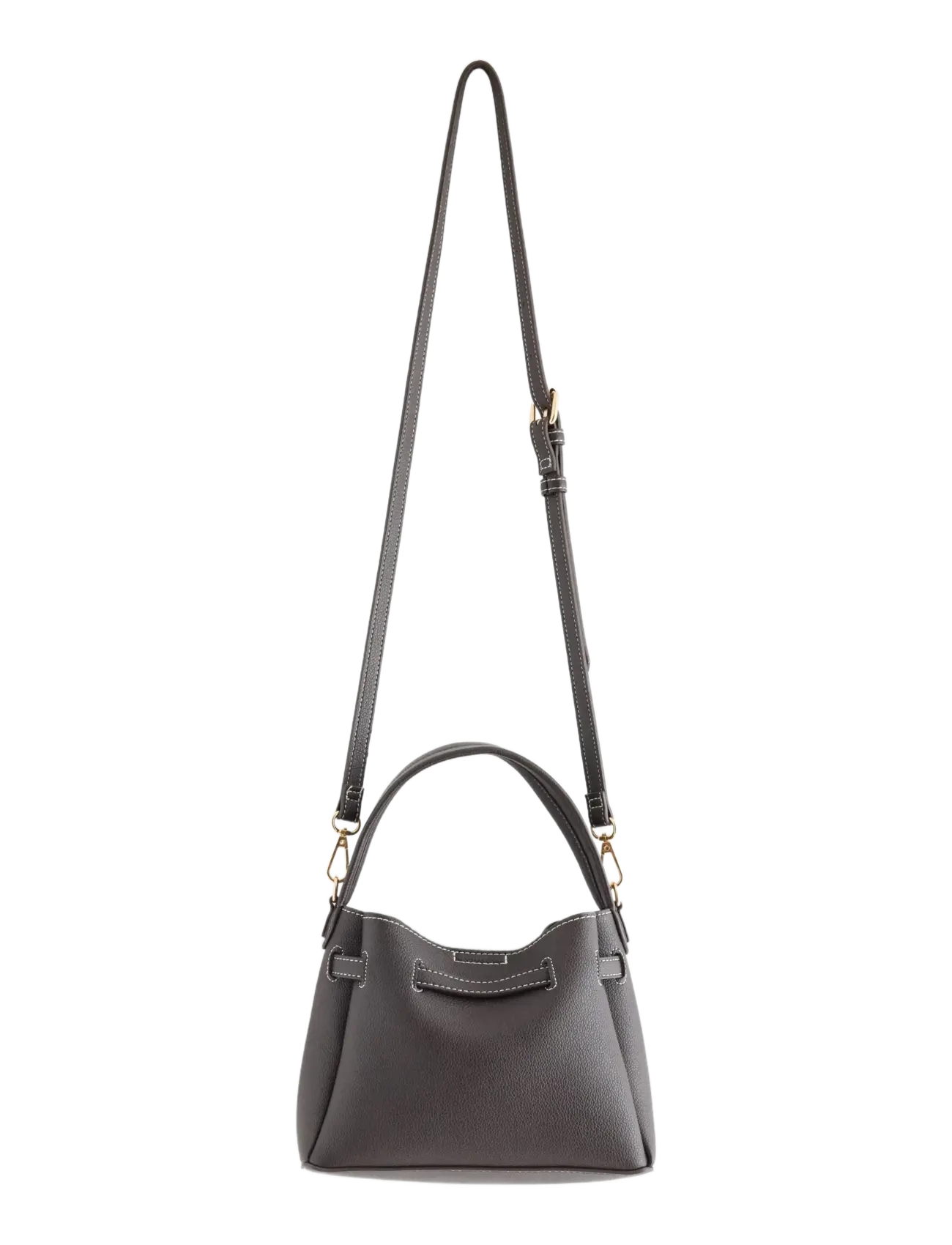 Lindex - Bag in imitation leather - fashion trends - dark brown - 1