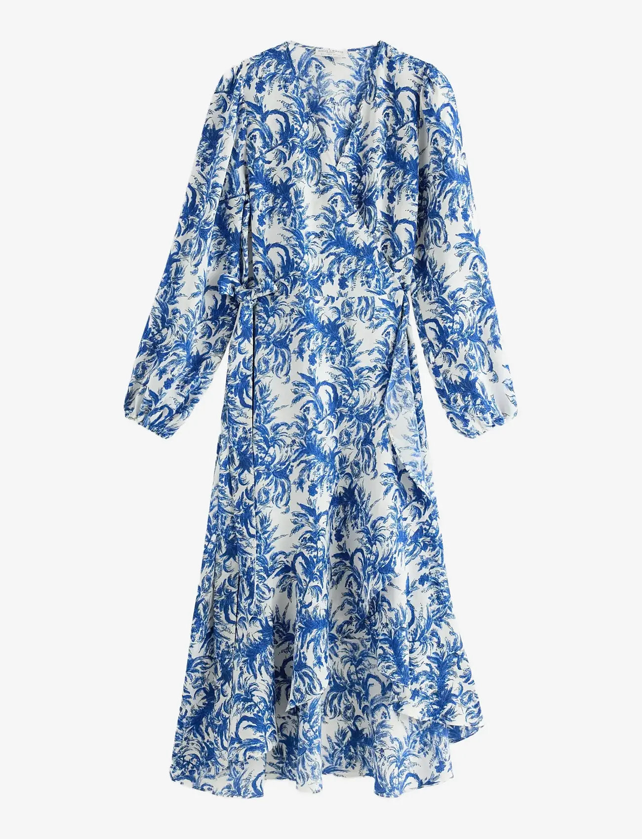 Lindex - Midi wrap dress - hõlmikkleidid - off white - 1