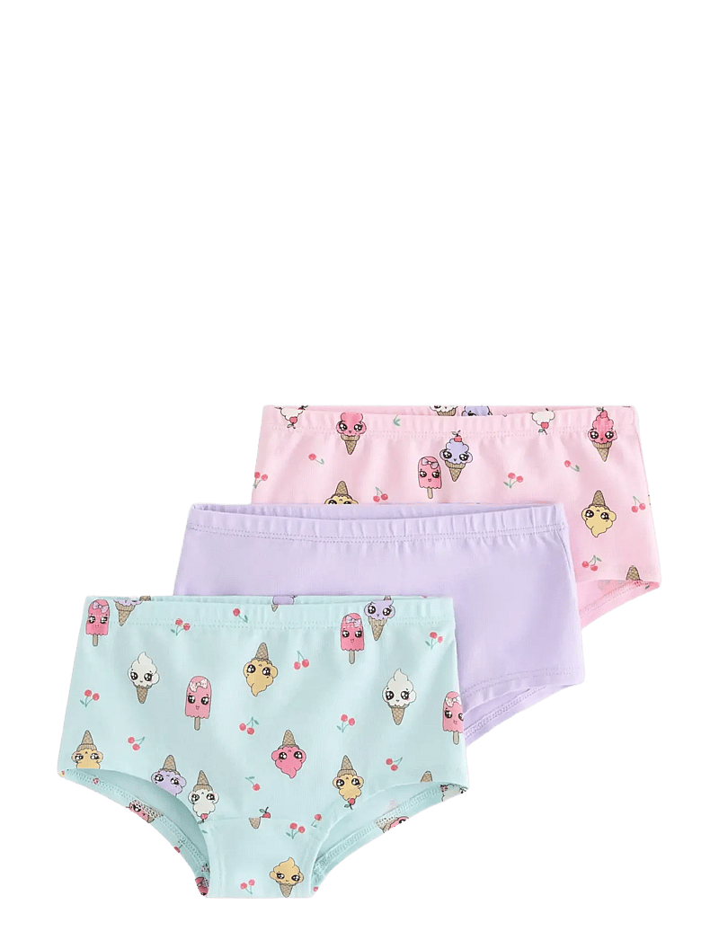 Lindex - 3-pack hipster briefs - trusser - light pink - 0